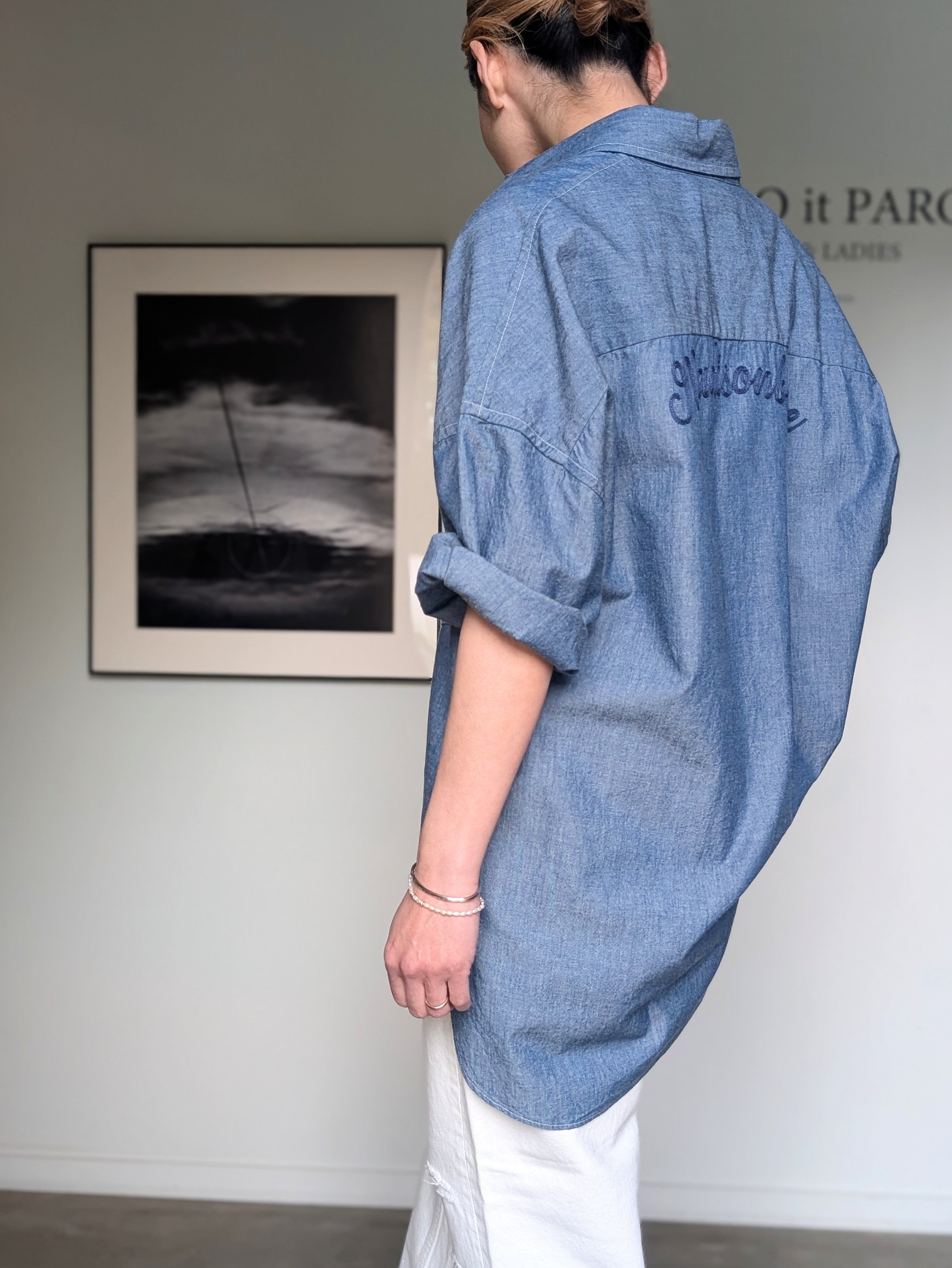 MADISONBLUE×PARQS キーホルダーSETは6/7まで!! 【J.BRADLEY SHIRT CHAMBRAY】