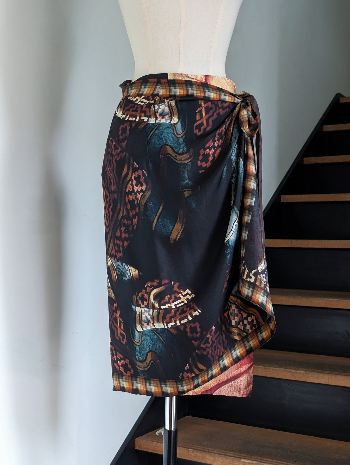 DRIES VAN NOTEN【262-010803】SCARFY 4057 W.W.SKIRT