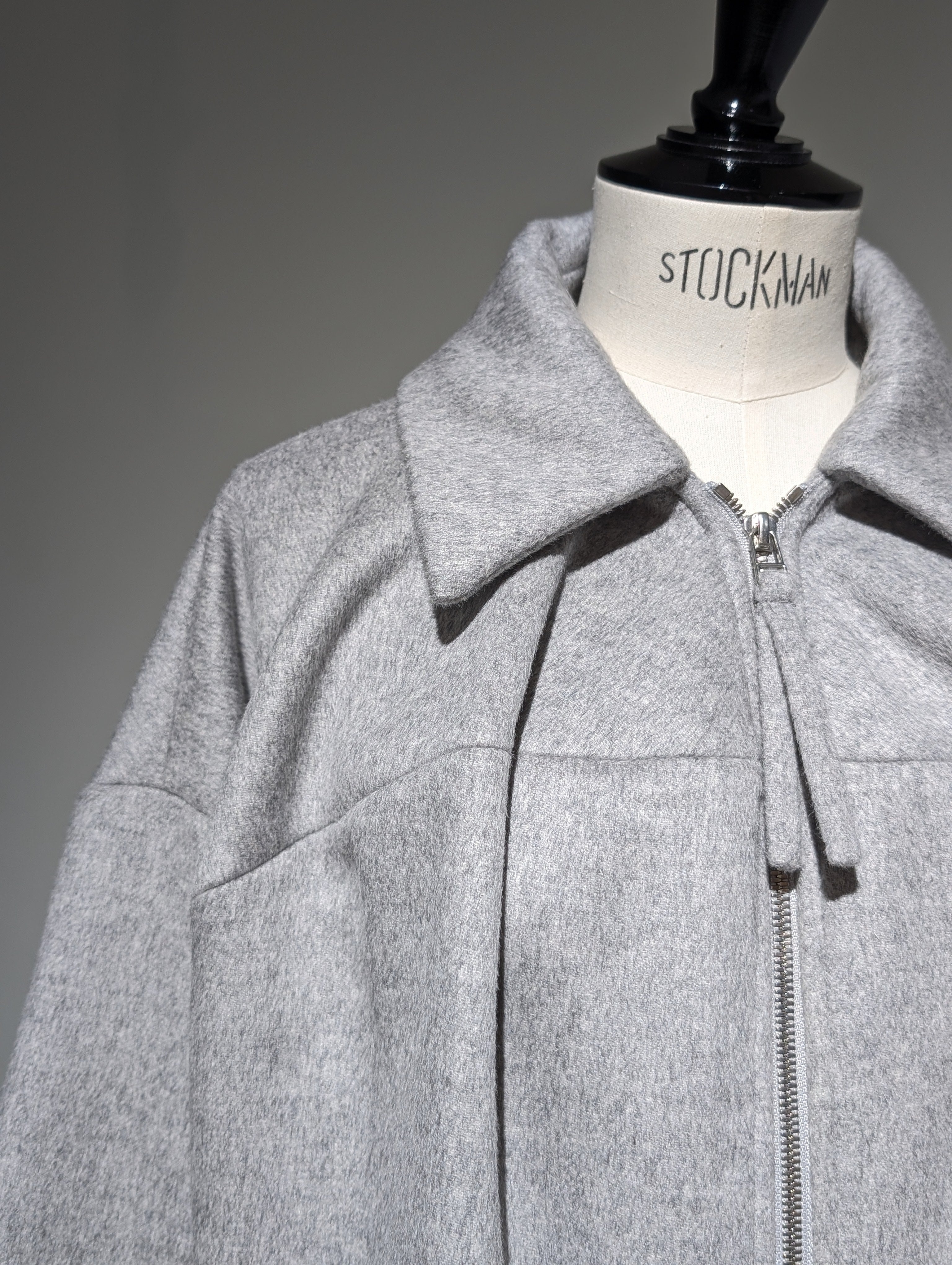 ENFOLD  ZIPPER BLOUSON