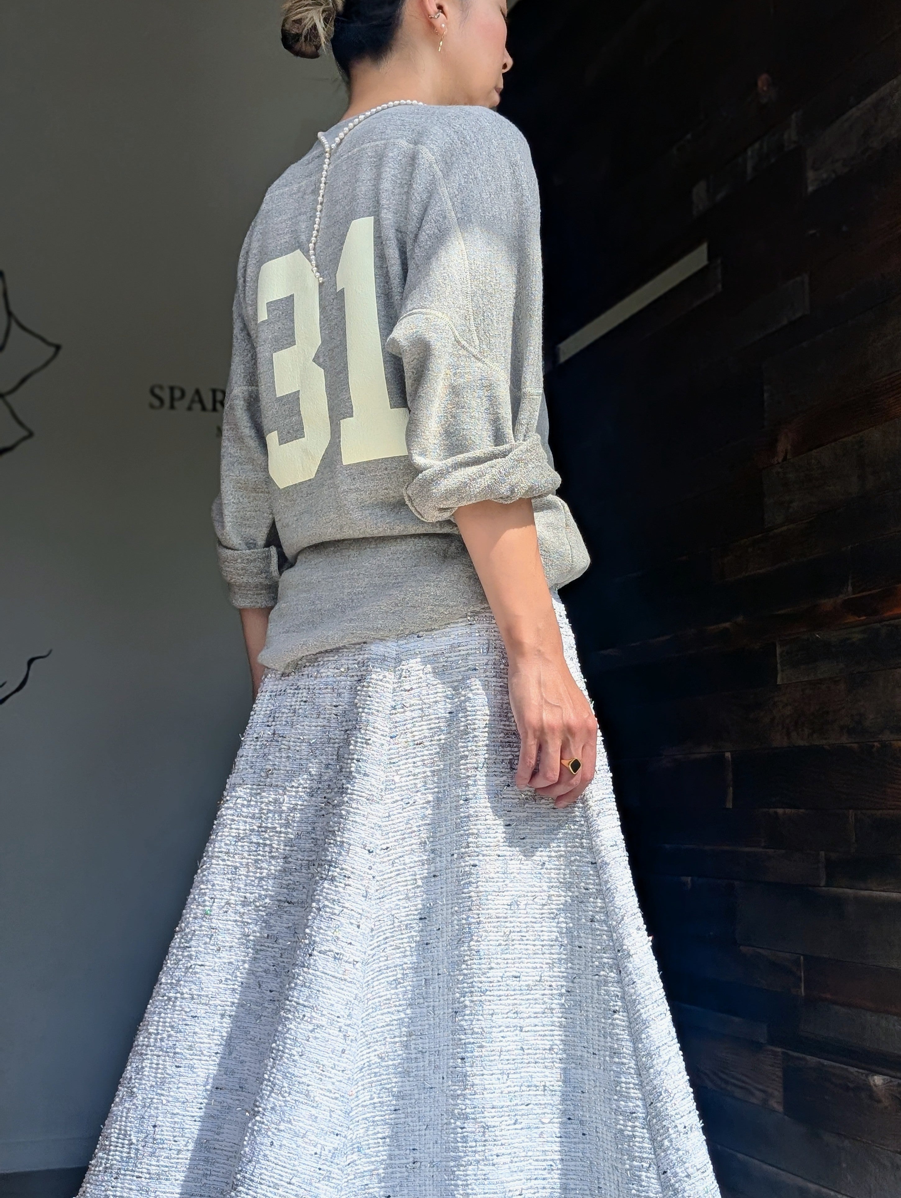 MADISONBLUE  FOOTBALL TEE SWEAT