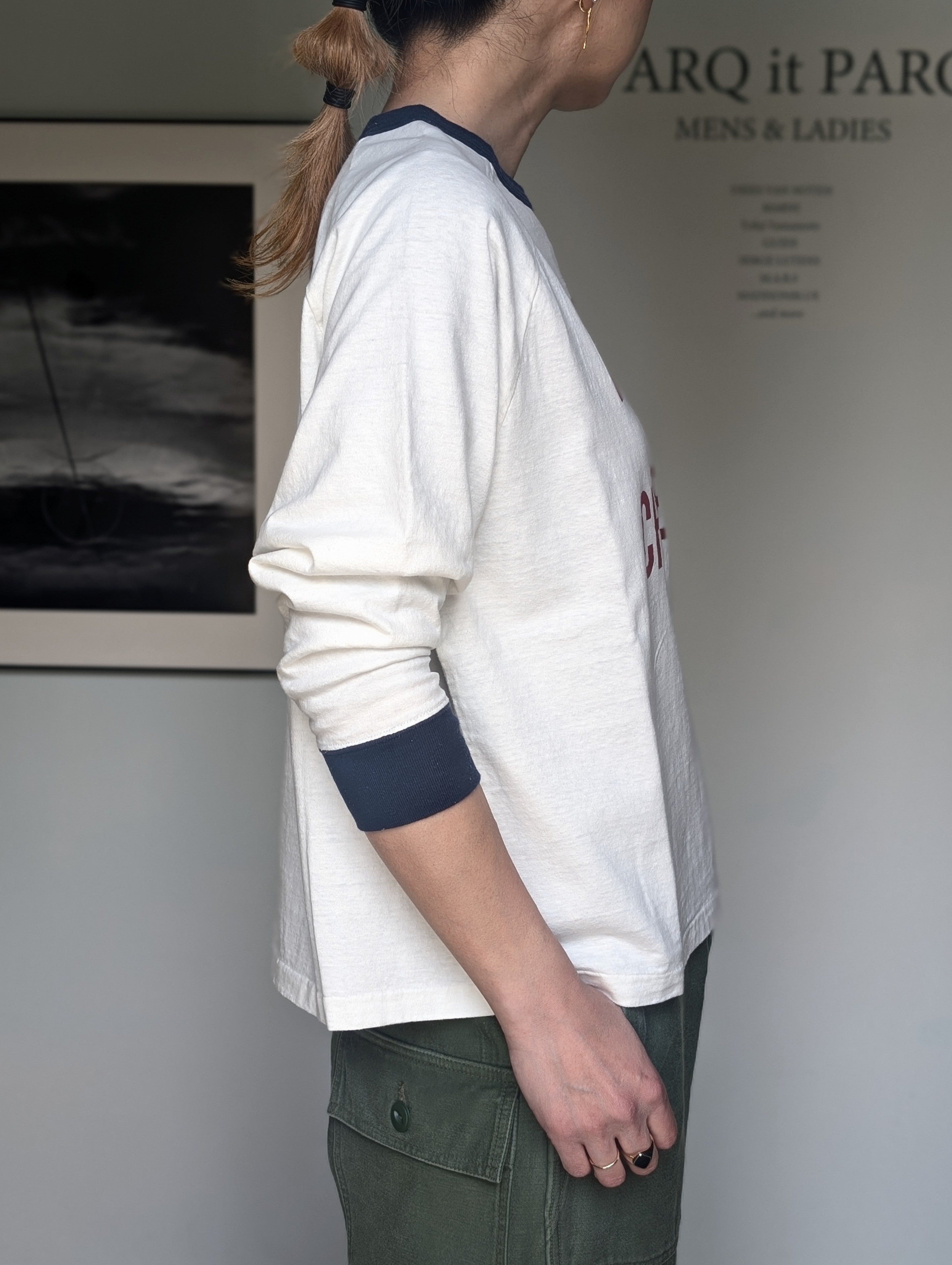 MADISONBLUE  RINGER L/S TEE