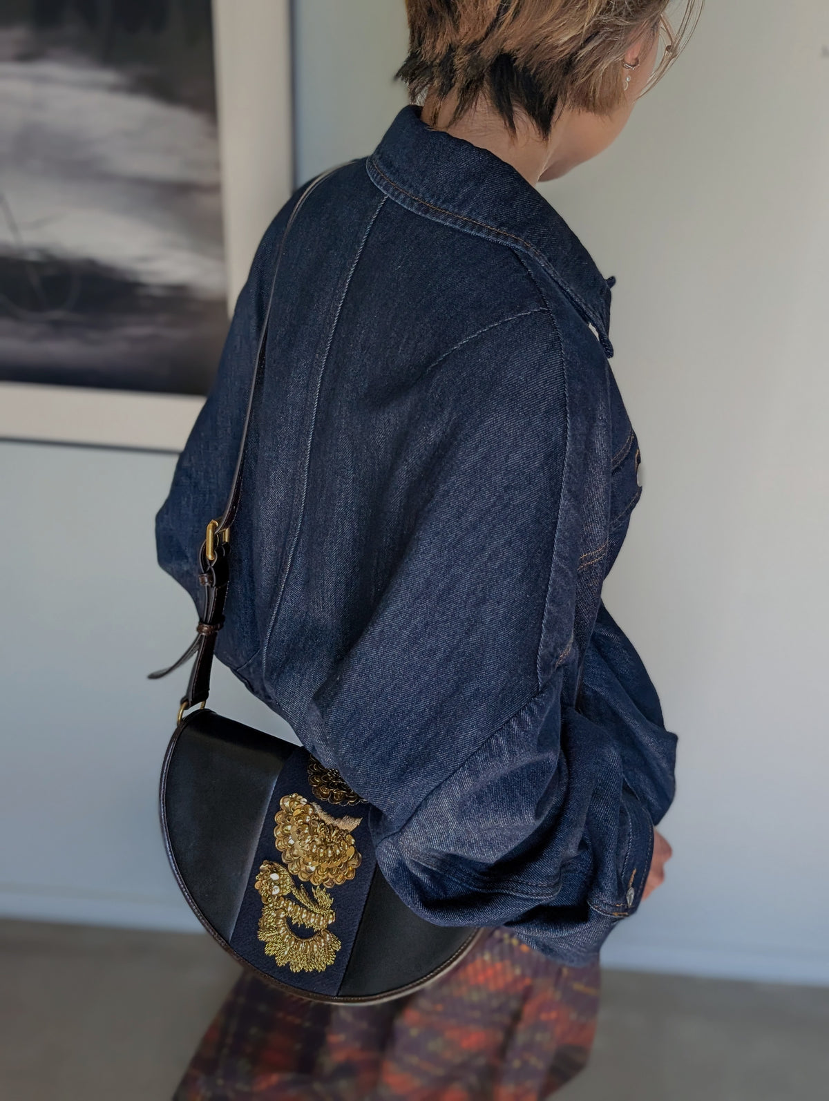 DRIES VAN NOTEN【262-130505】VESTO DEN 4401 W.W.JACKET