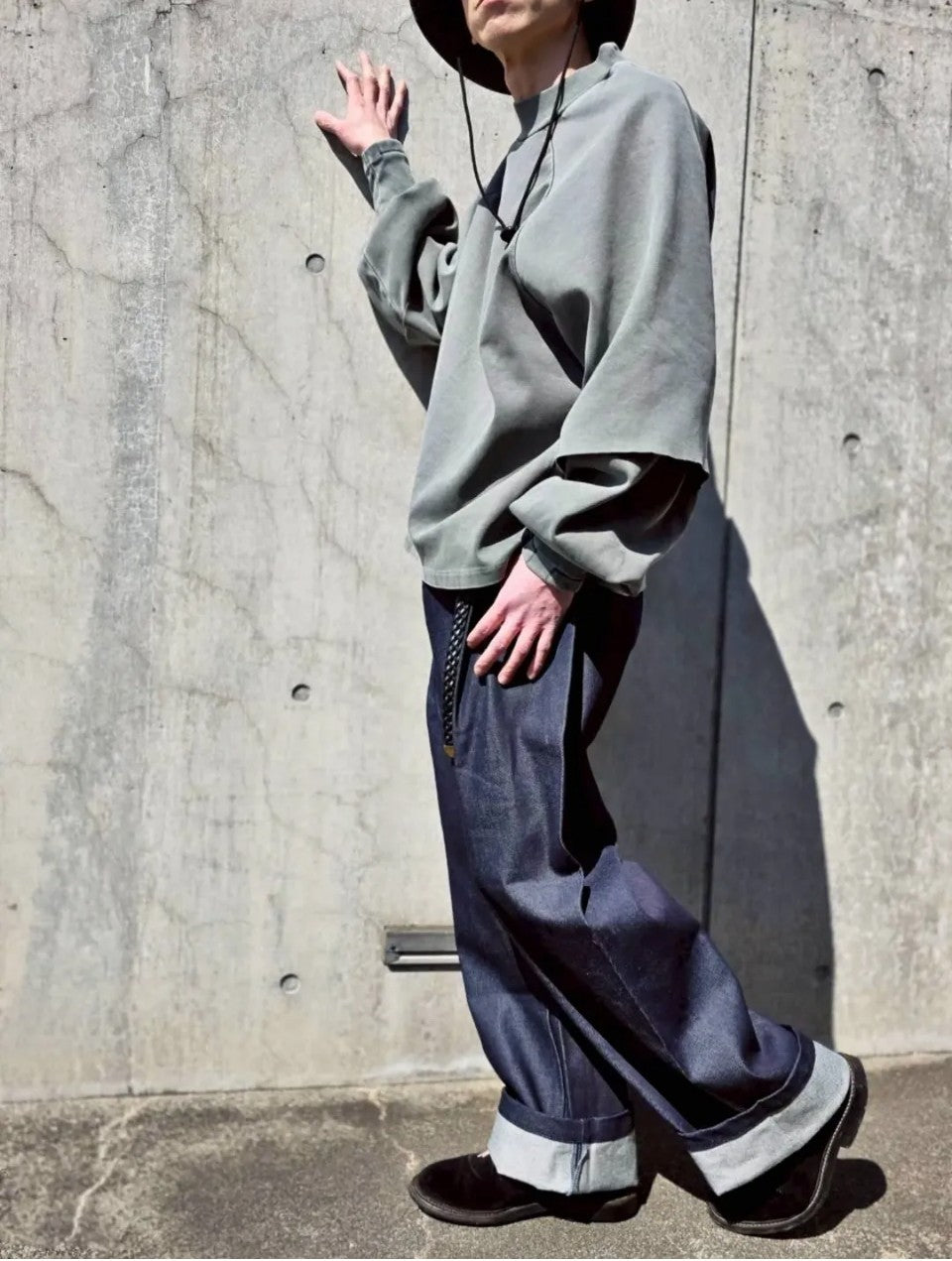 SEVENTH DENIM BERMUDA JEANS