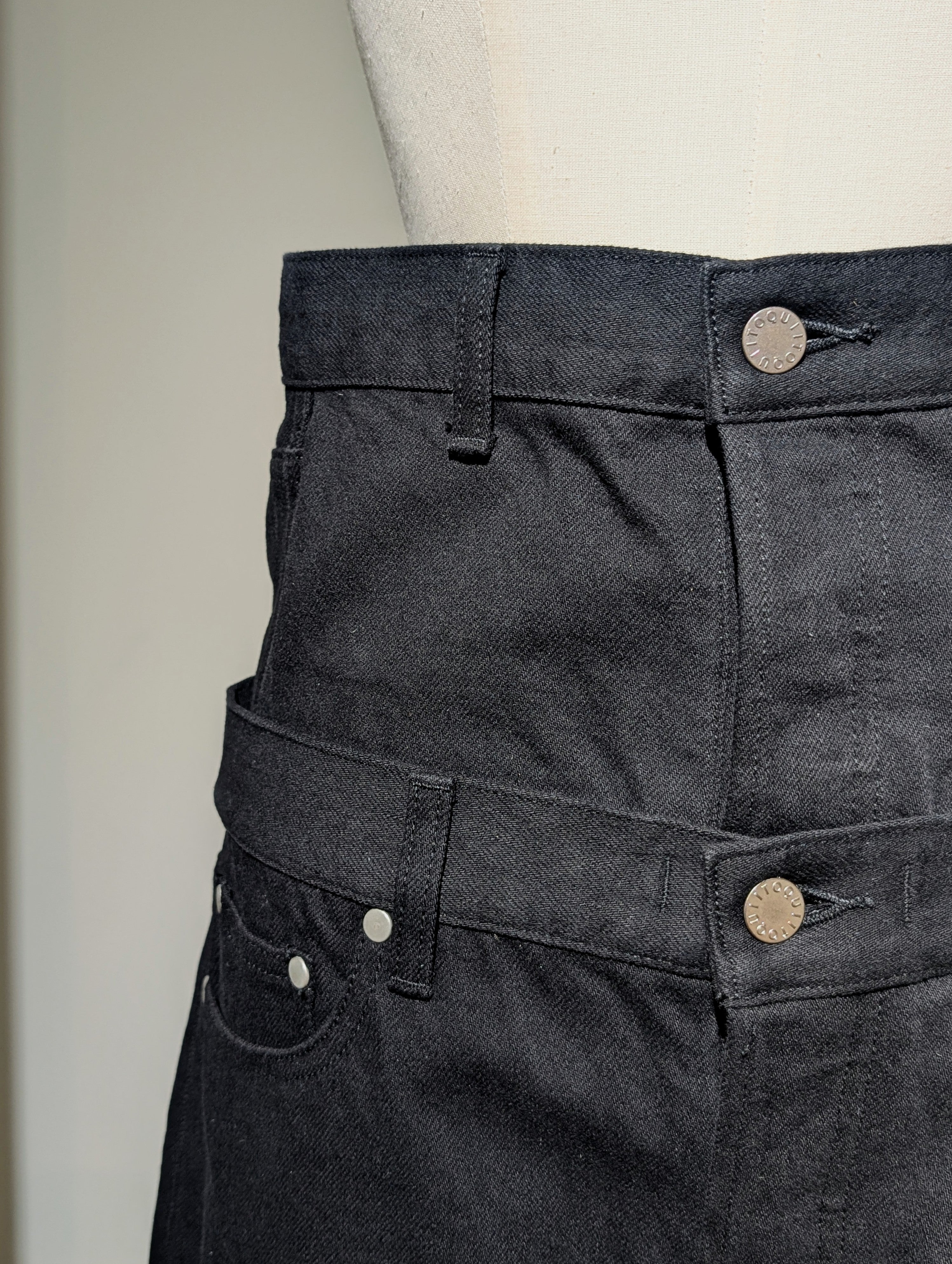 QUIITO REDENIM W WAIST PT