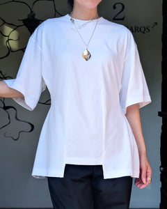 ENFOLD  SHAPE T-SHIRT