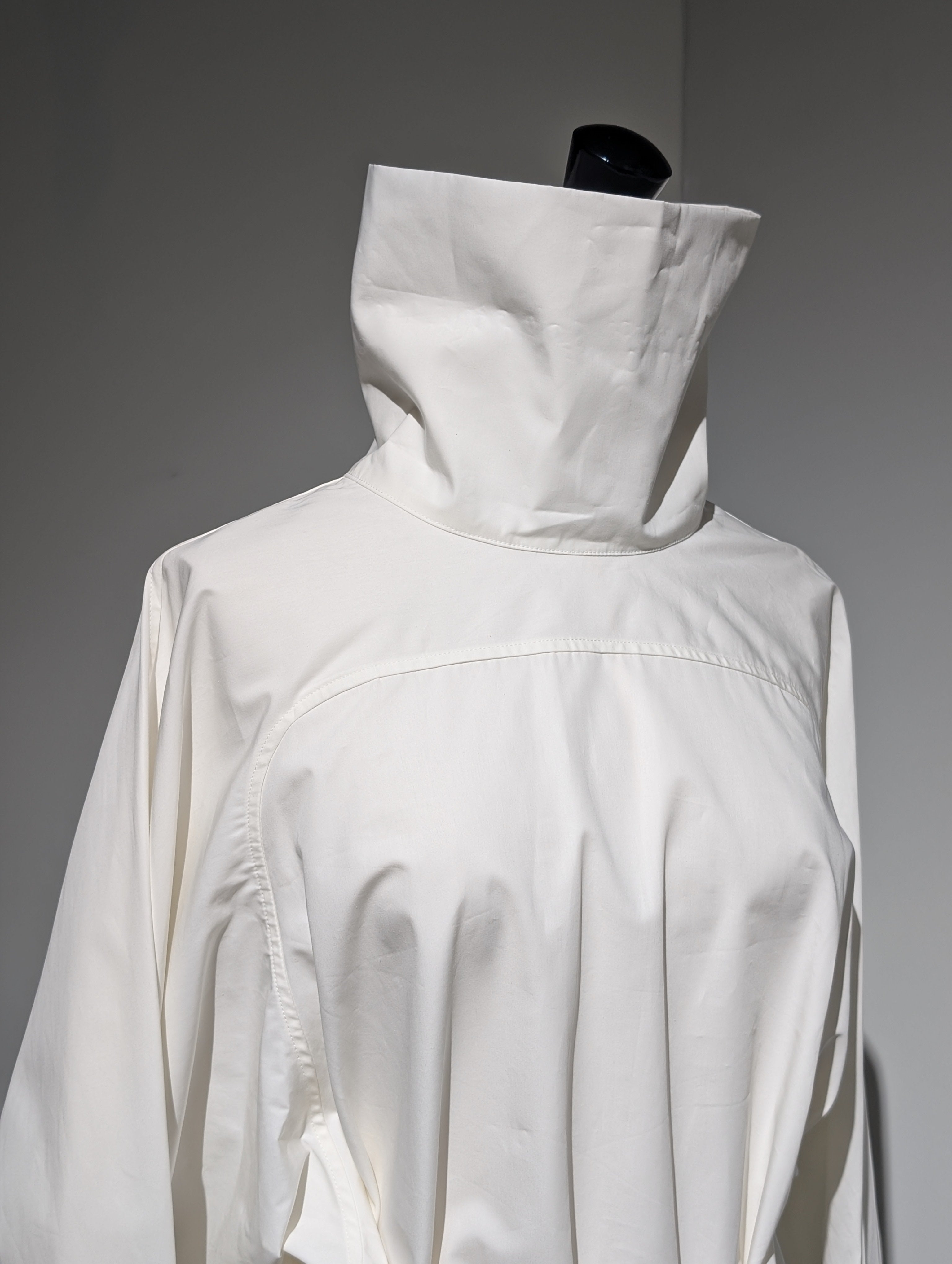 AEHRR 【Draping Yoke Raglan Sleeve Pullover Turtle Shirt】