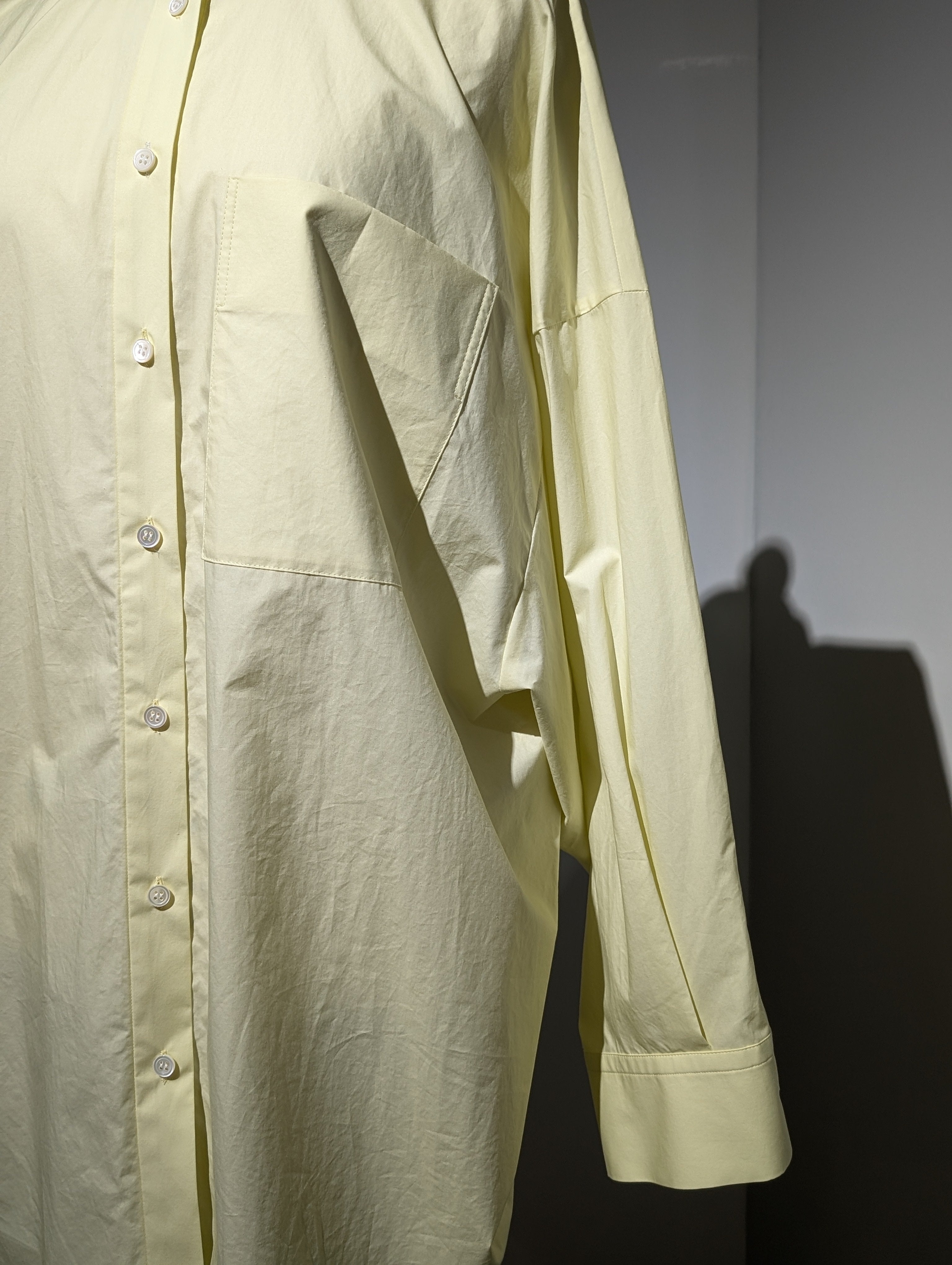 ENFOLD  typewriter NAPE SHIRT