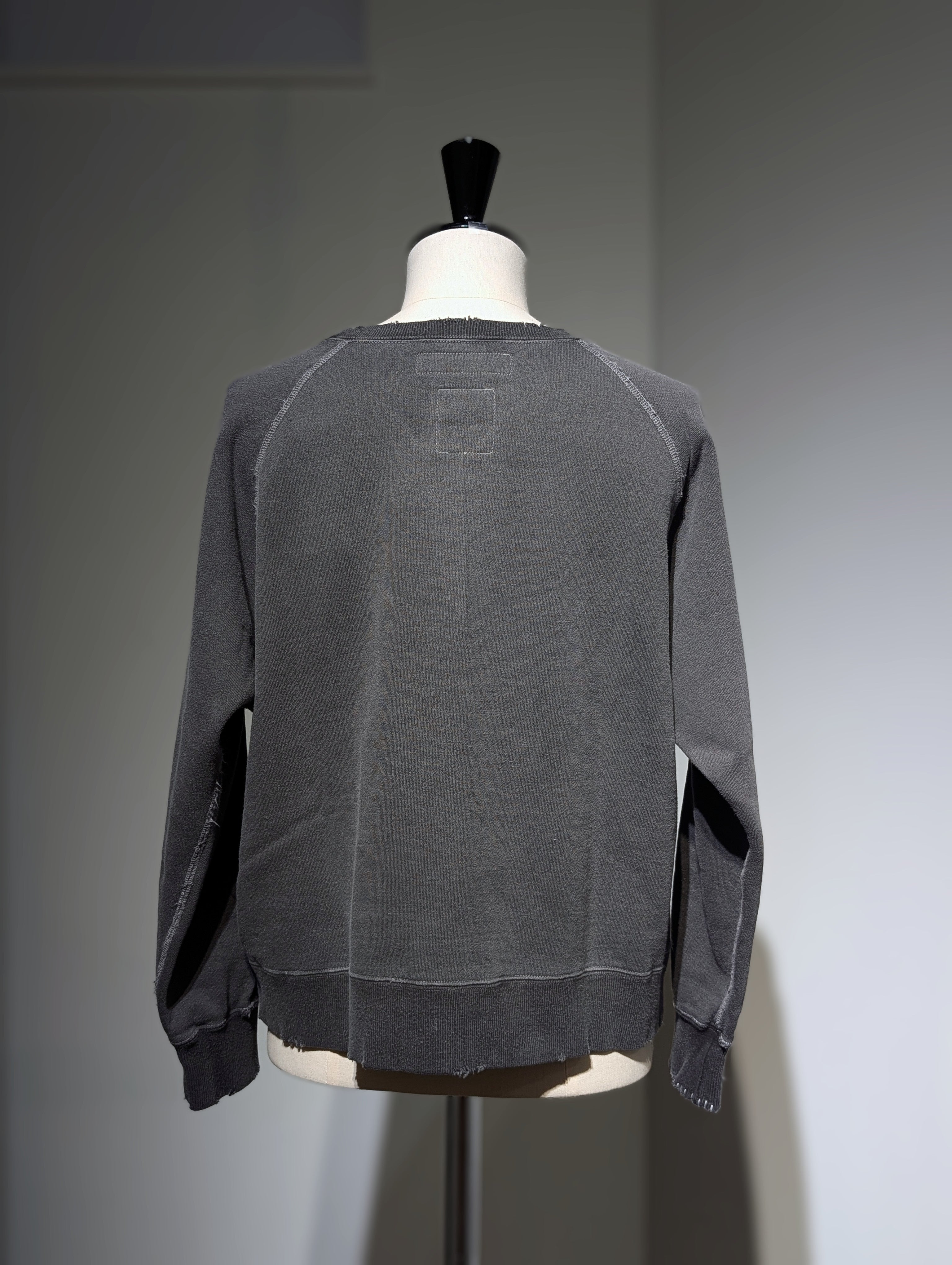 MADISONBLUE  VINTAGE HELLO SWEAT L/S URAKE DYED