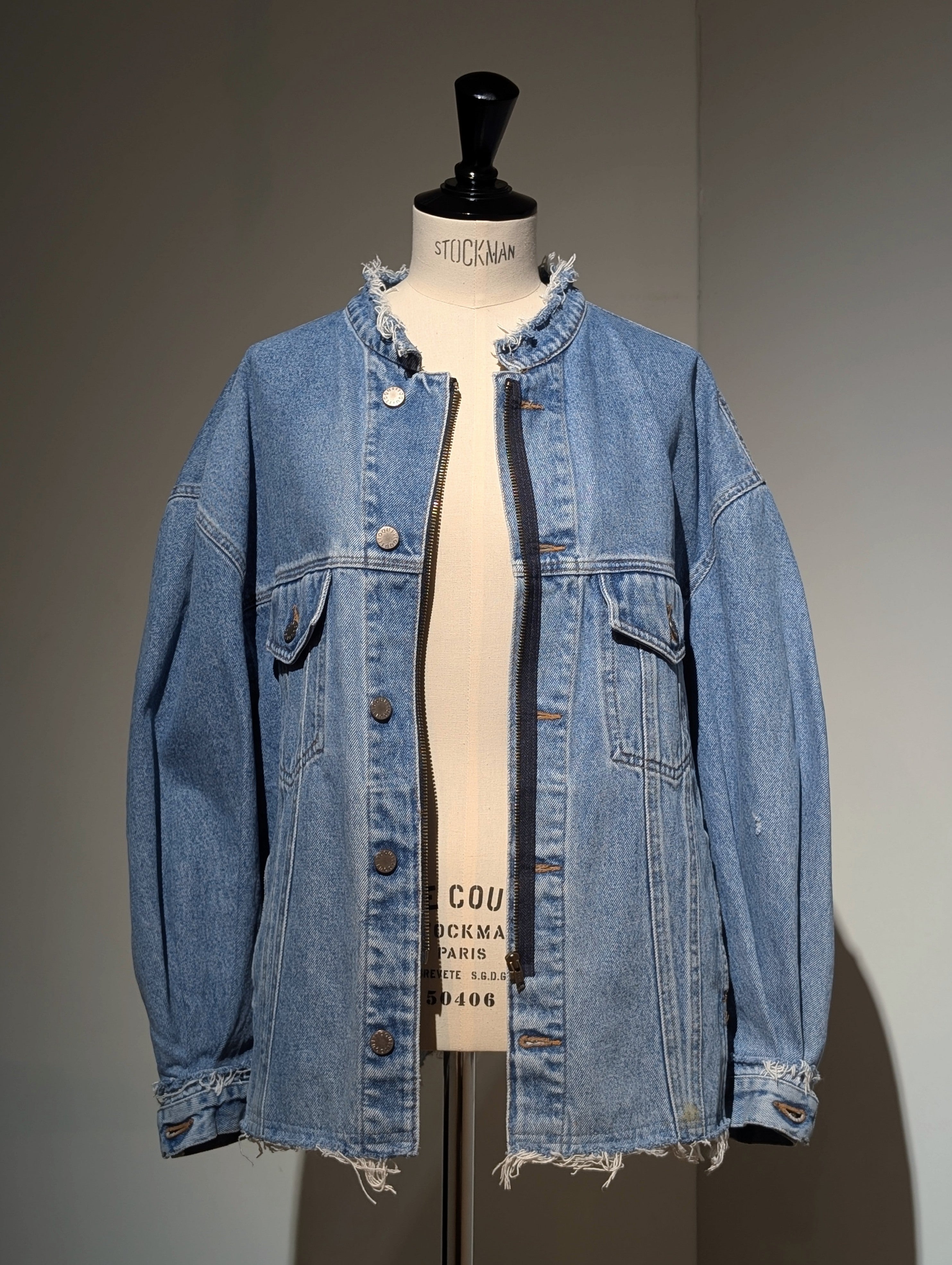 QUIITO ZIP BIG DENIM JK
