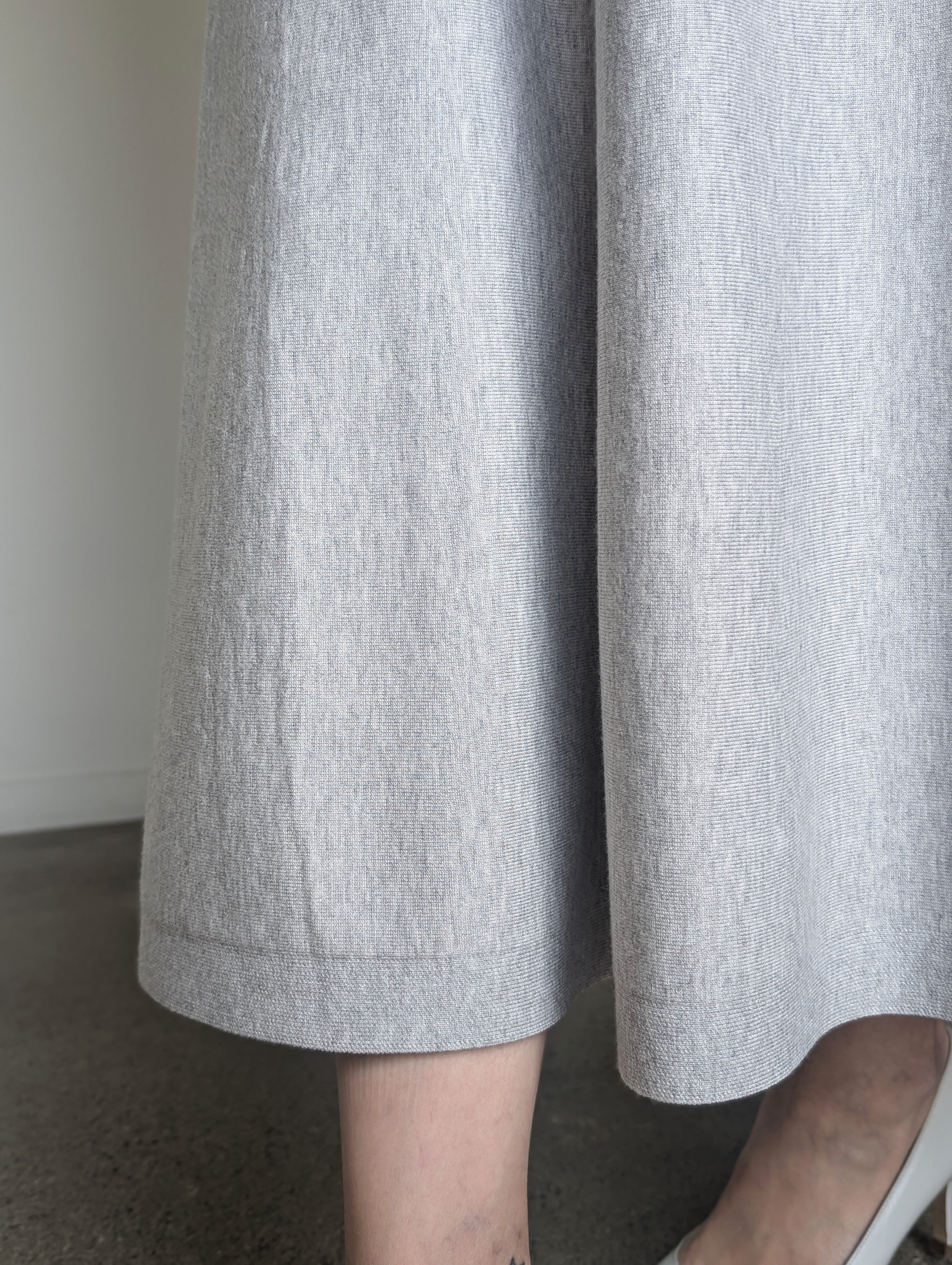 MADISONBLUE  KNIT FLARE SKIRT