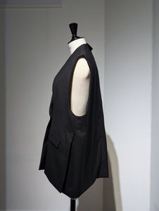 ENFOLD  WIDE TAILORED VEST