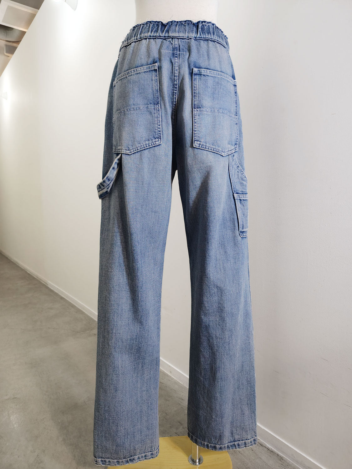 MM⑥ S52KA0578　ワイドレッグデニムパンツ