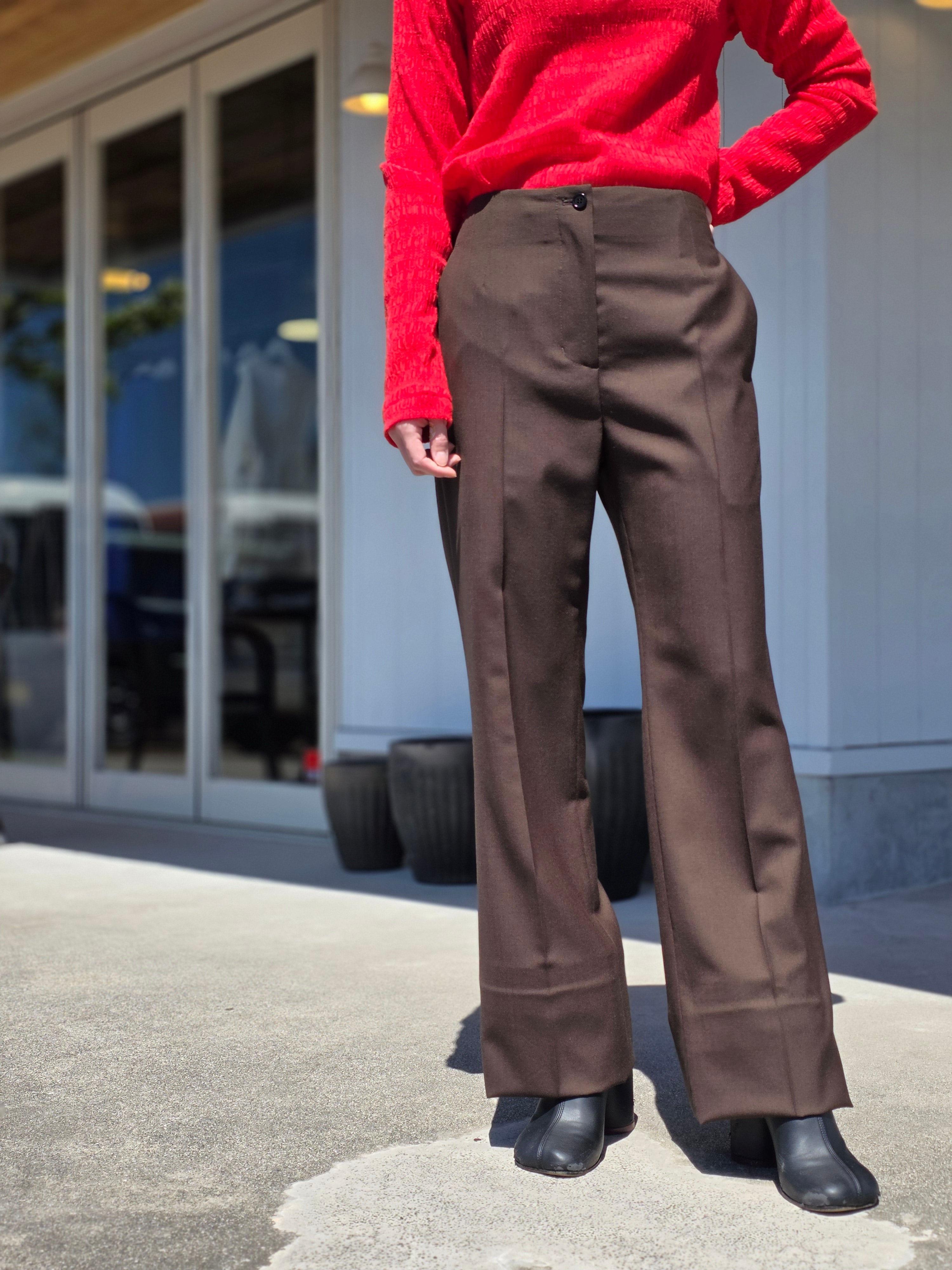 AMOMENTO パンツ AMOMENTO STRAIGHT FIT PANTS