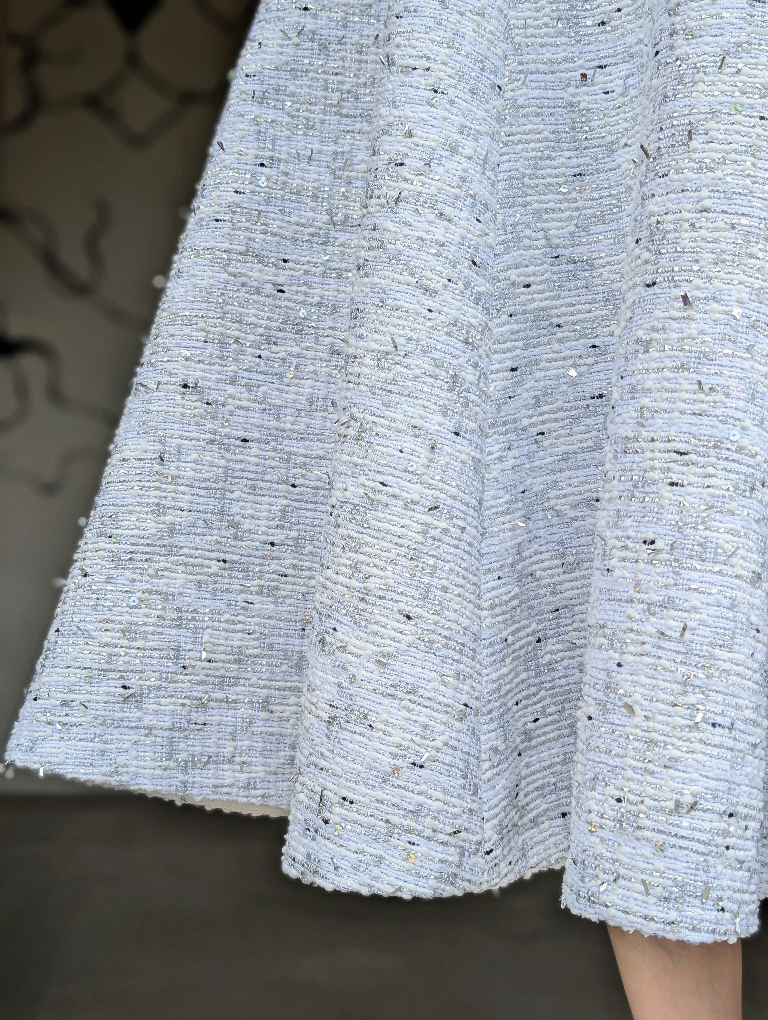 MADISONBLUE   PANEL FLARE SK TWEED