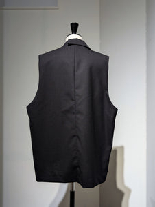 ENFOLD  WIDE TAILORED VEST