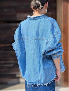 QUIITO ZIP BIG DENIM JK