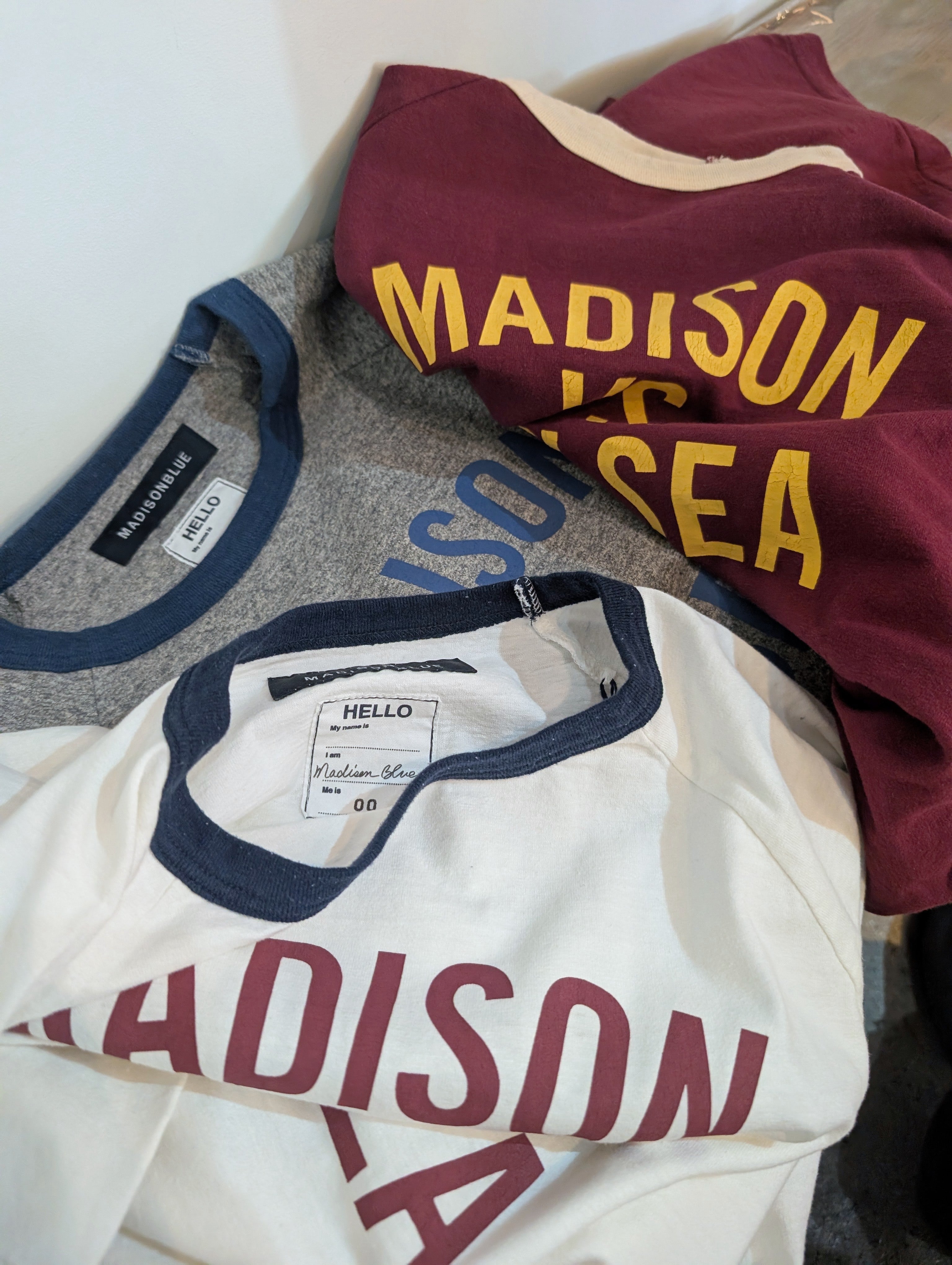 MADISONBLUE  RINGER L/S TEE
