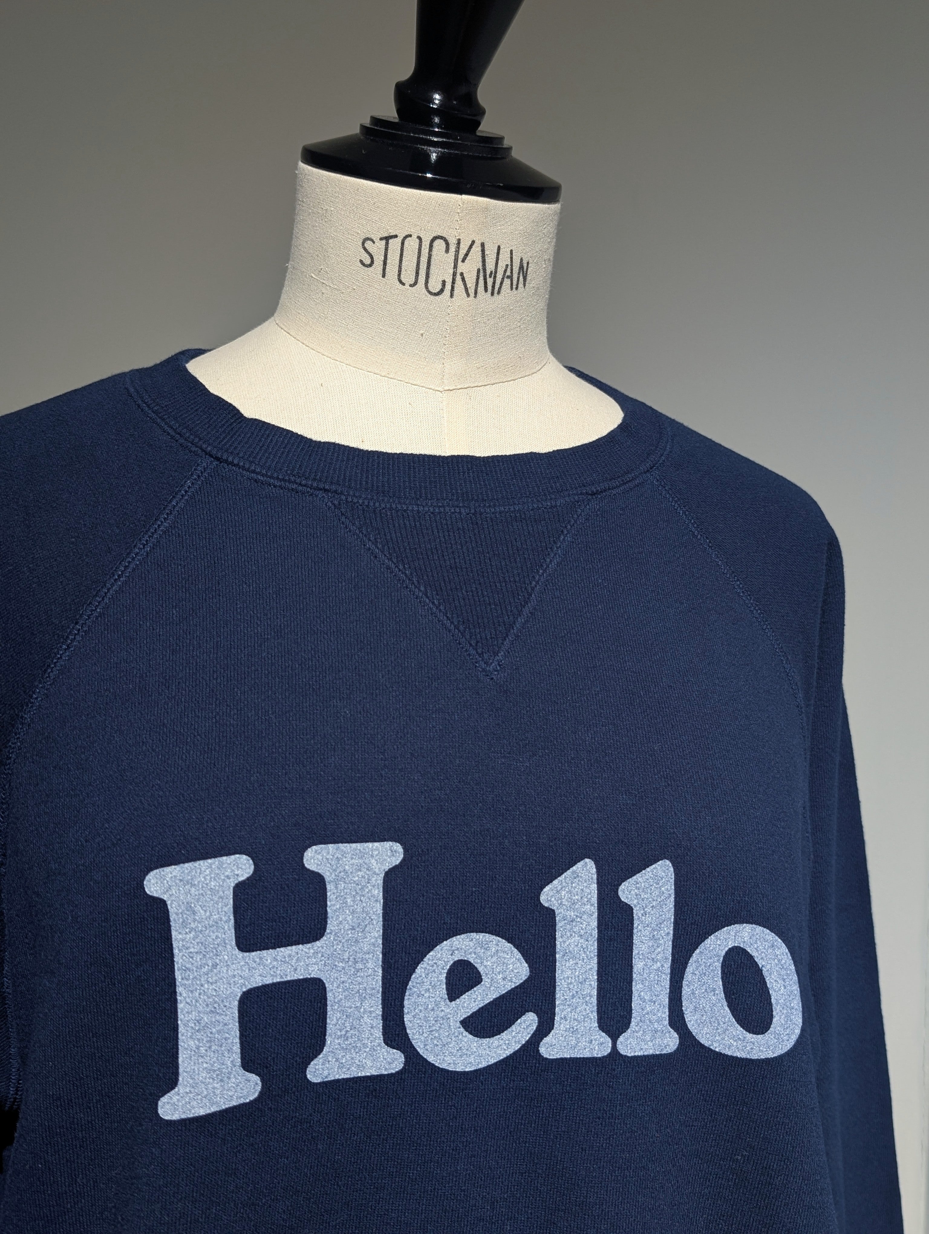 MADISONBLUE  HELLO SWEAT L/S URAKE DYED