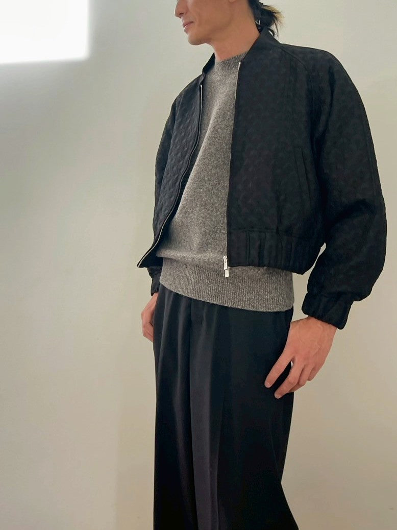 AEHRR 【Draping Yoke Raglan Sleeve Bomber JK】