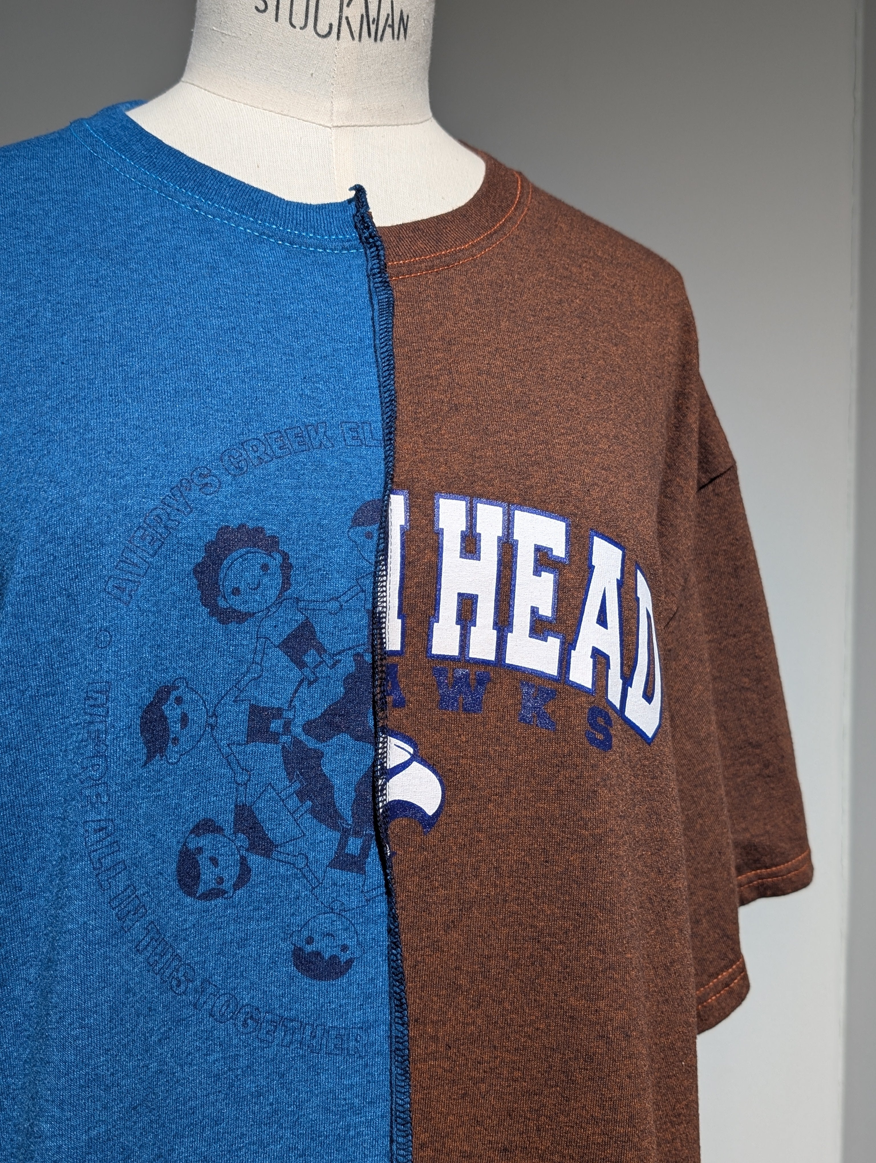 QUIITO HALF DYED LOGO TEE