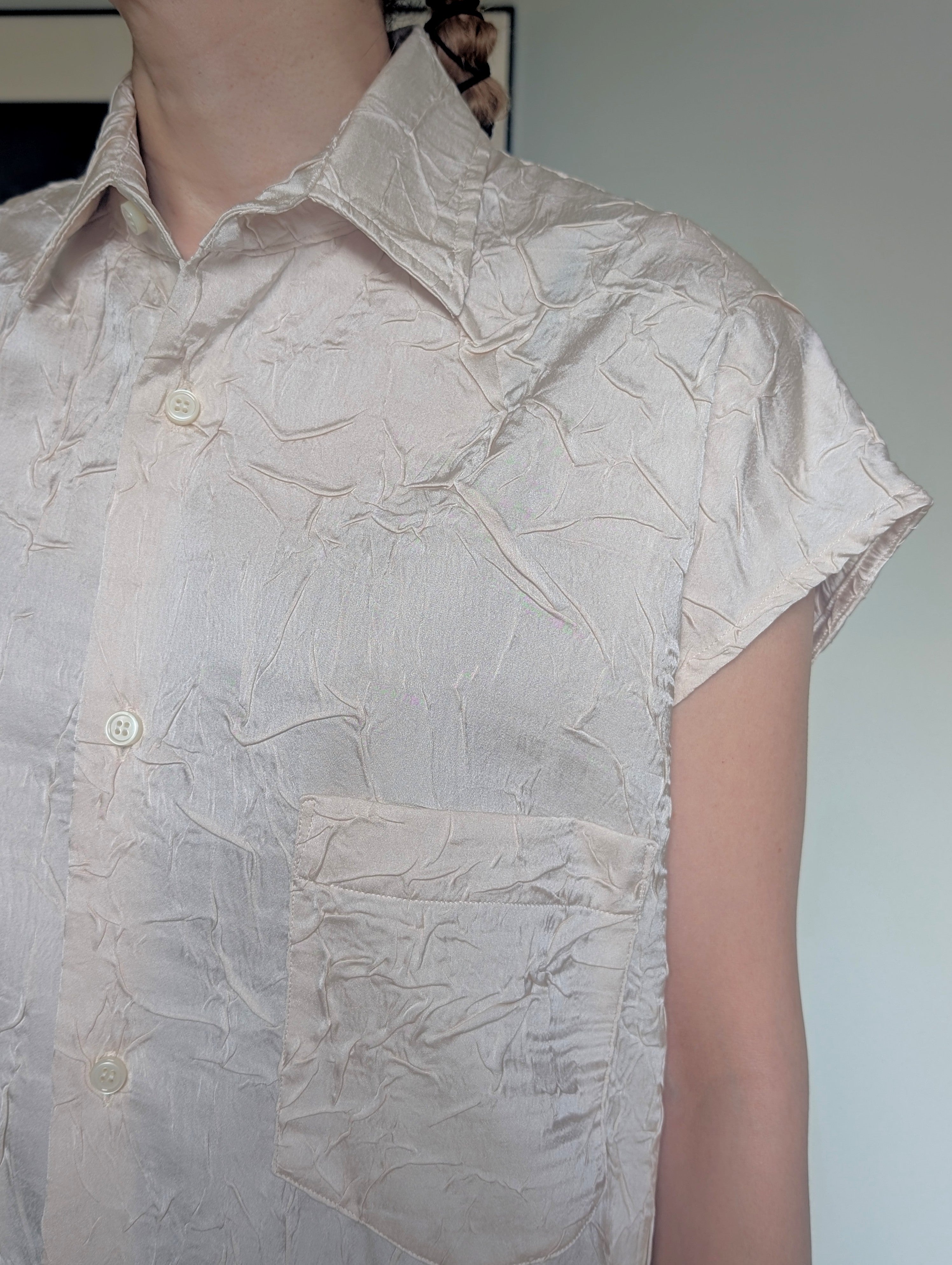 MADISONBLUE  J.BRADLEY SLEEVELESS SHIRT SATIN