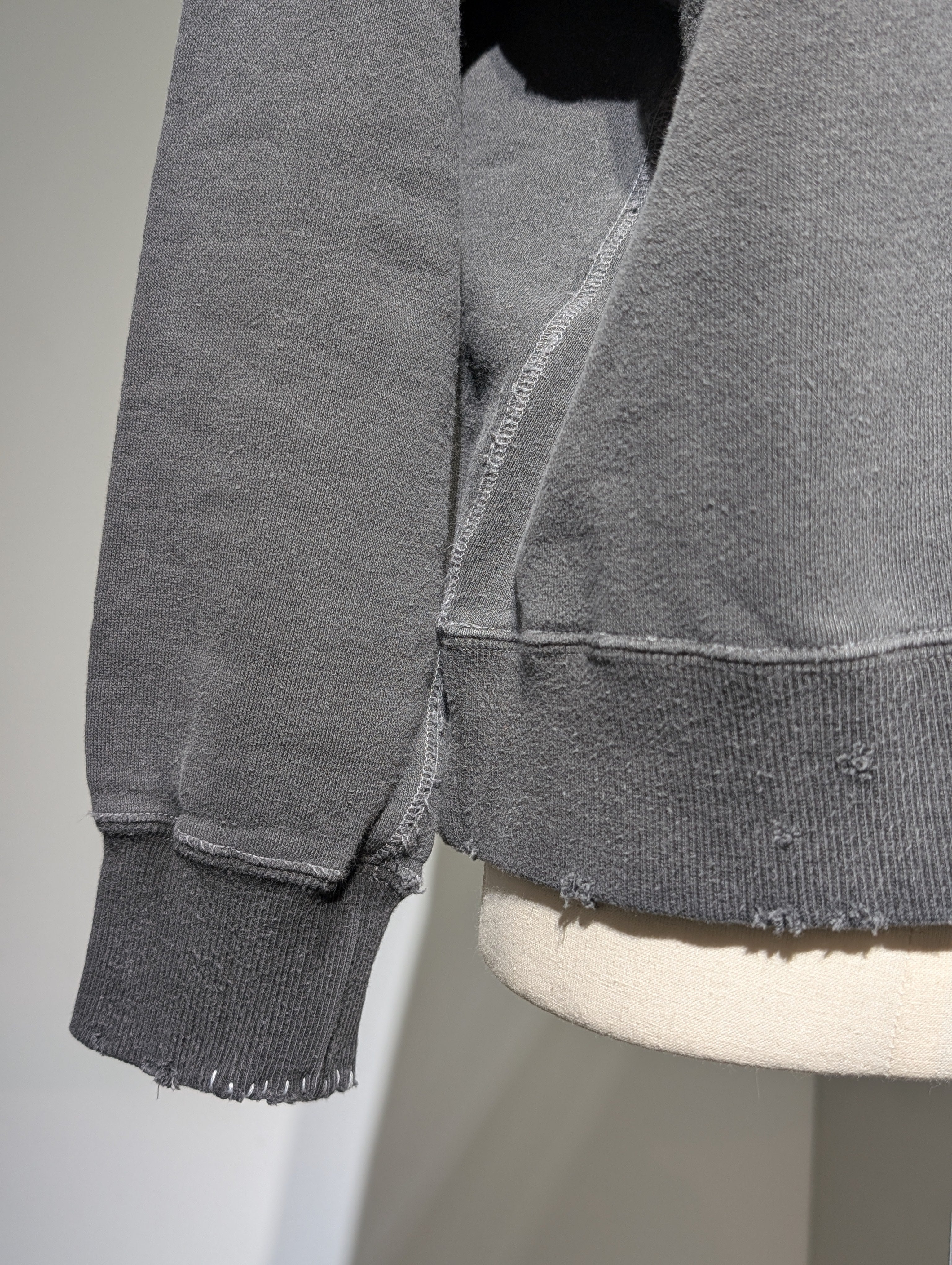 MADISONBLUE  VINTAGE HELLO SWEAT L/S URAKE DYED