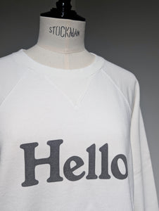 MADISONBLUE  HELLO SWEAT L/S URAKE DYED
