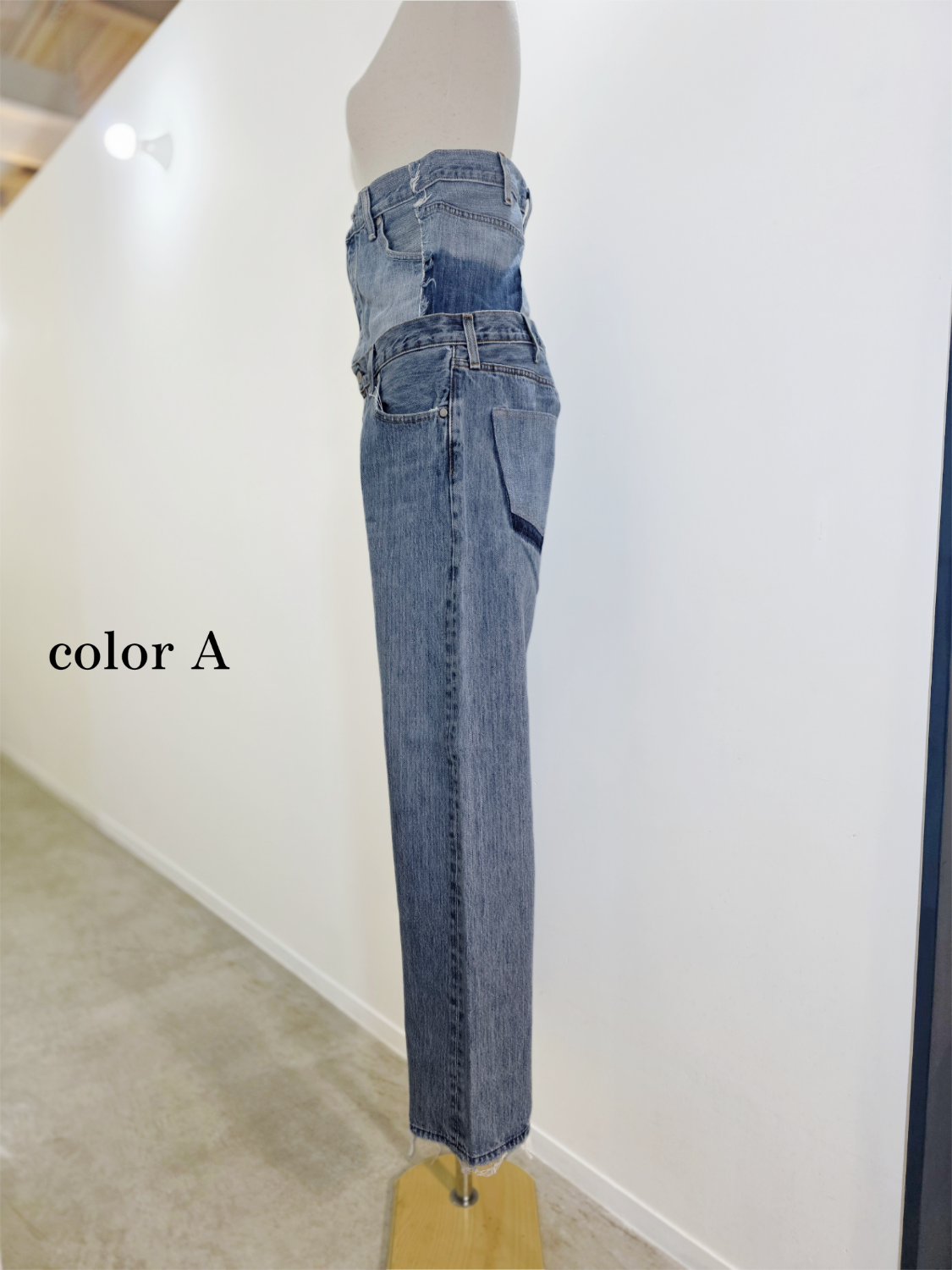 QUIITO W WAIST DENIM PT(1サイズ)