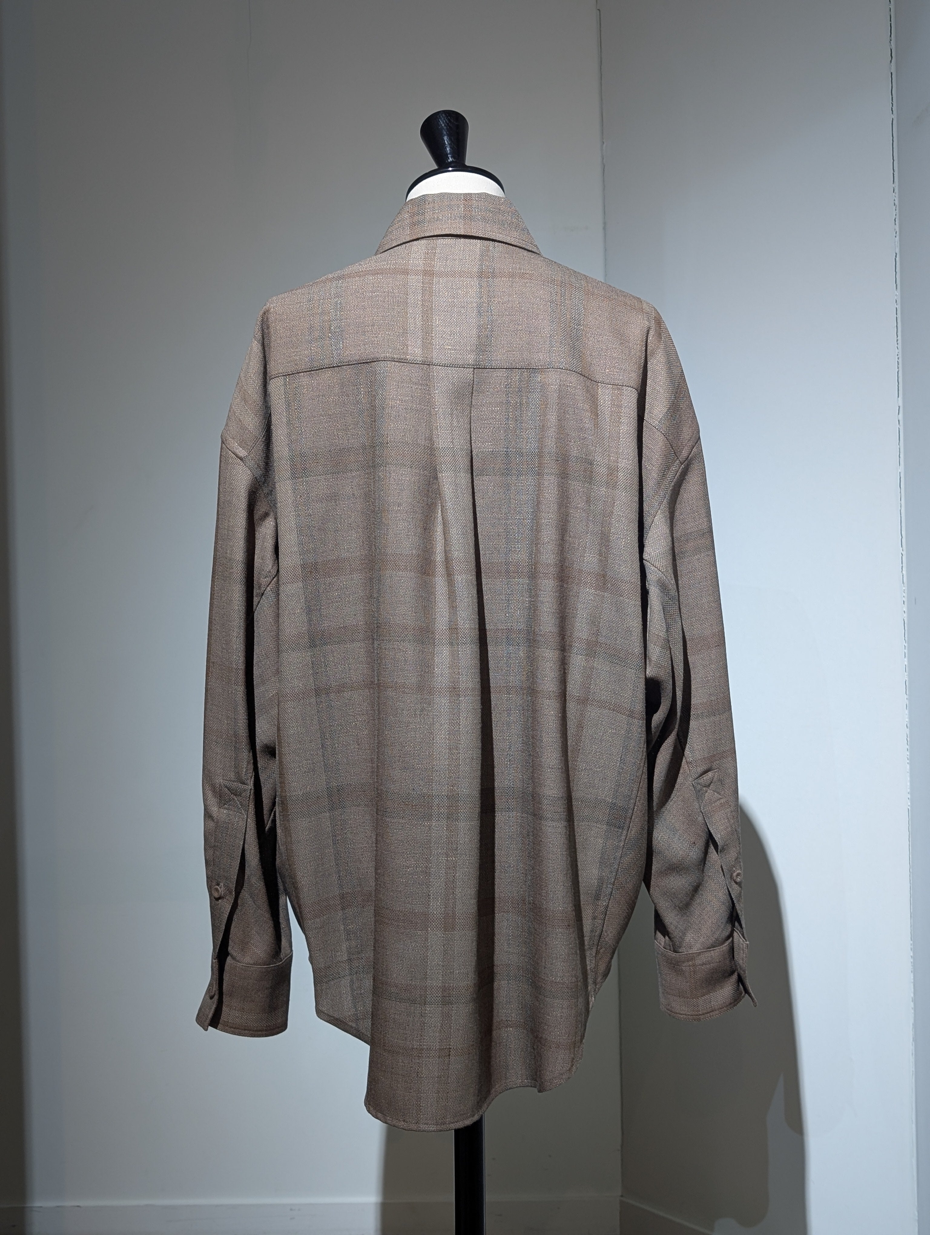 SEEALL SAW63 SH101 (MK-002) OVERSIZED COCOON SHIRTS