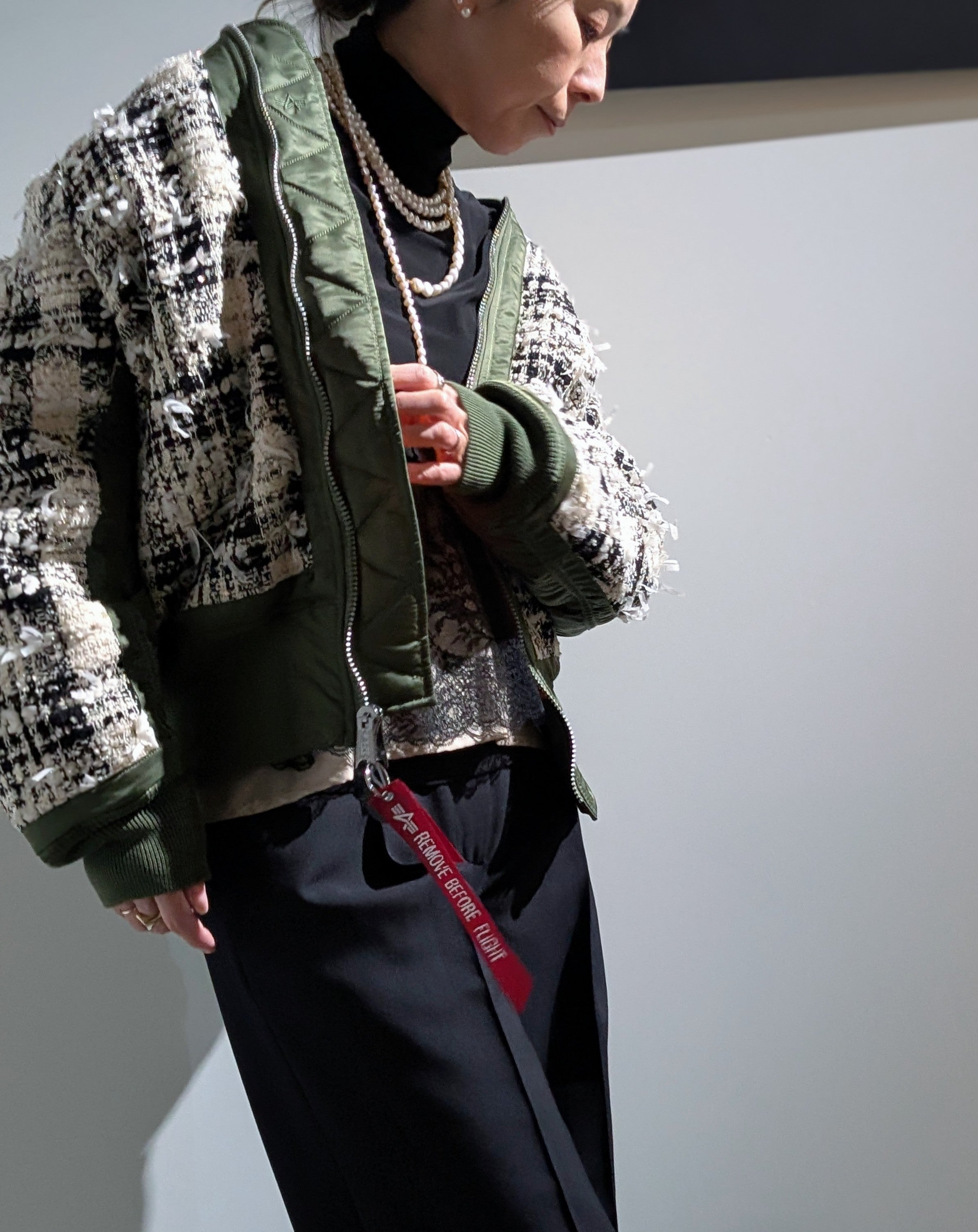 LUTZ HUELLE  PATCH BOMBER V2