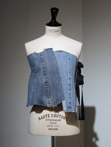 QUIITO DENIM BUSTIER