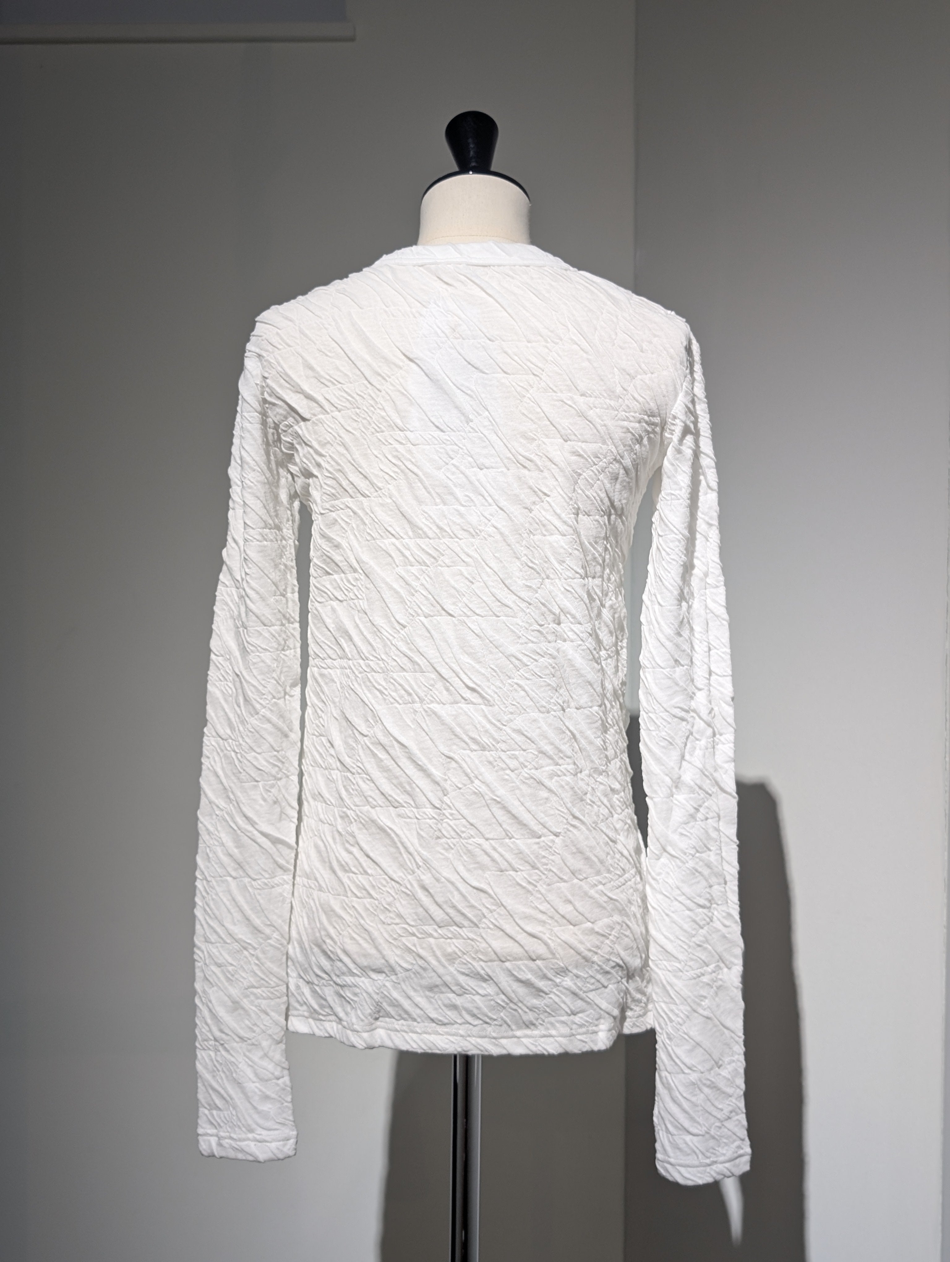 SEEALL  SAW51 TS906 (MM-005) JACQUARD U-NECK TEEレディ