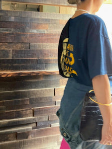 QUIITO HALF DYED LOGO TEE