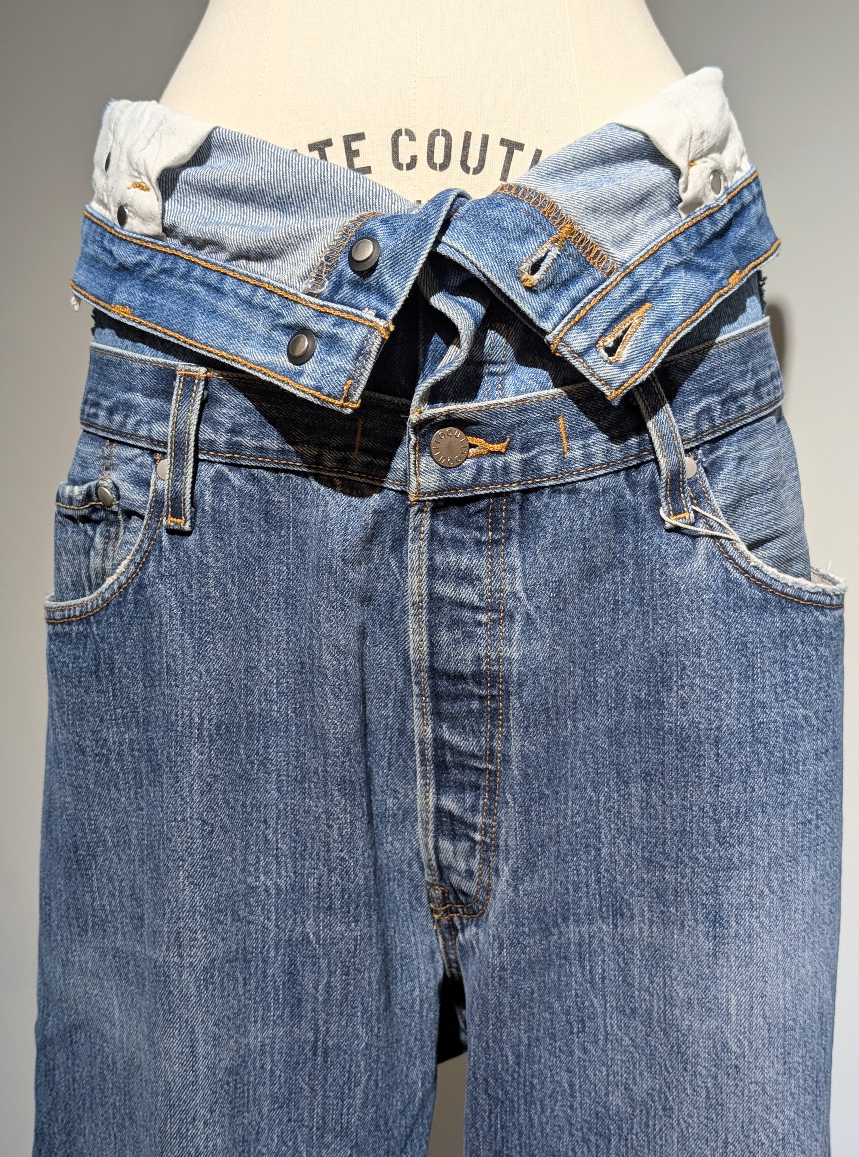 QUIITO W WAIST DENIM PT(2サイズ)