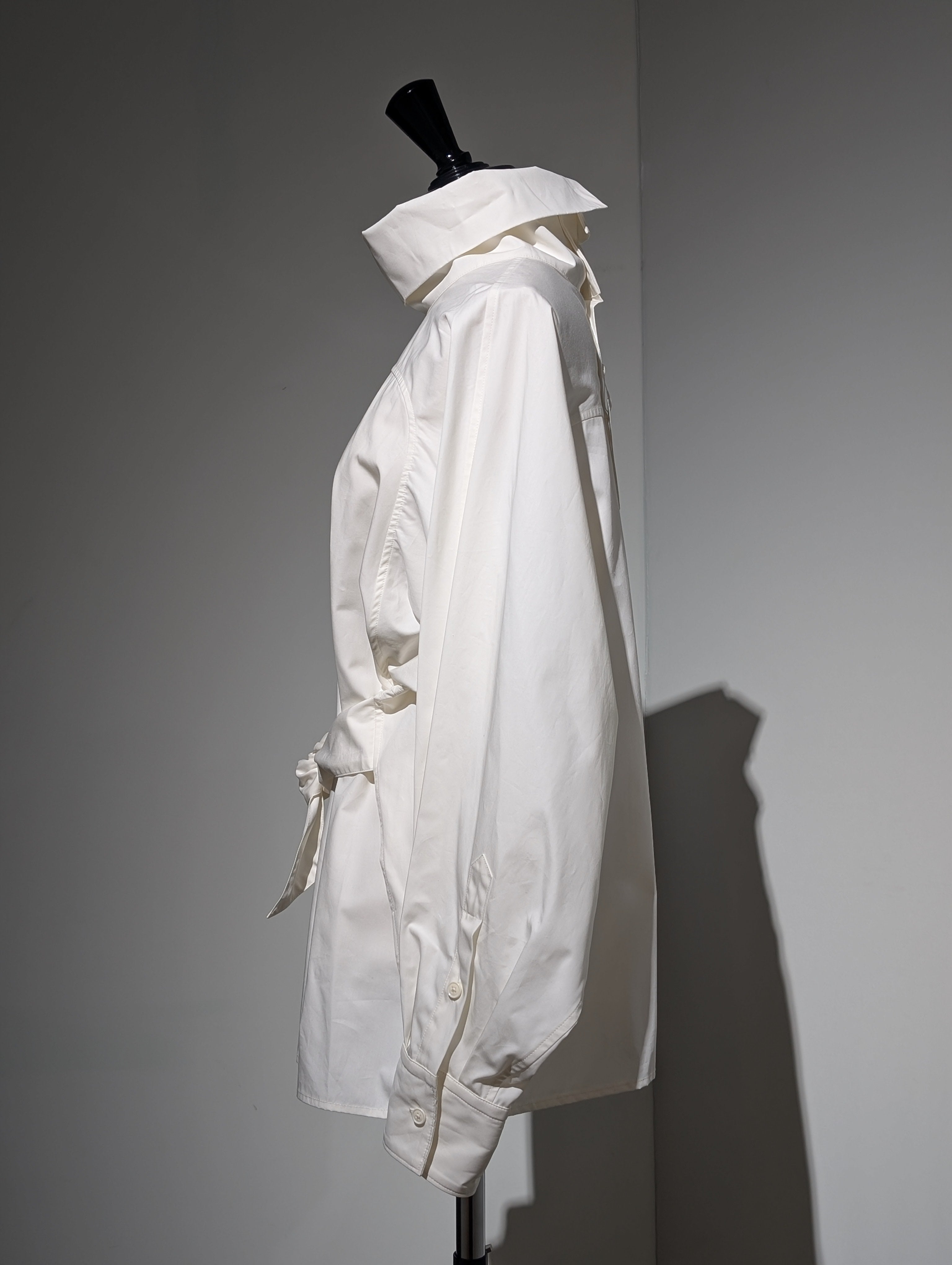 AEHRR 【Draping Yoke Raglan Sleeve Pullover Turtle Shirt】