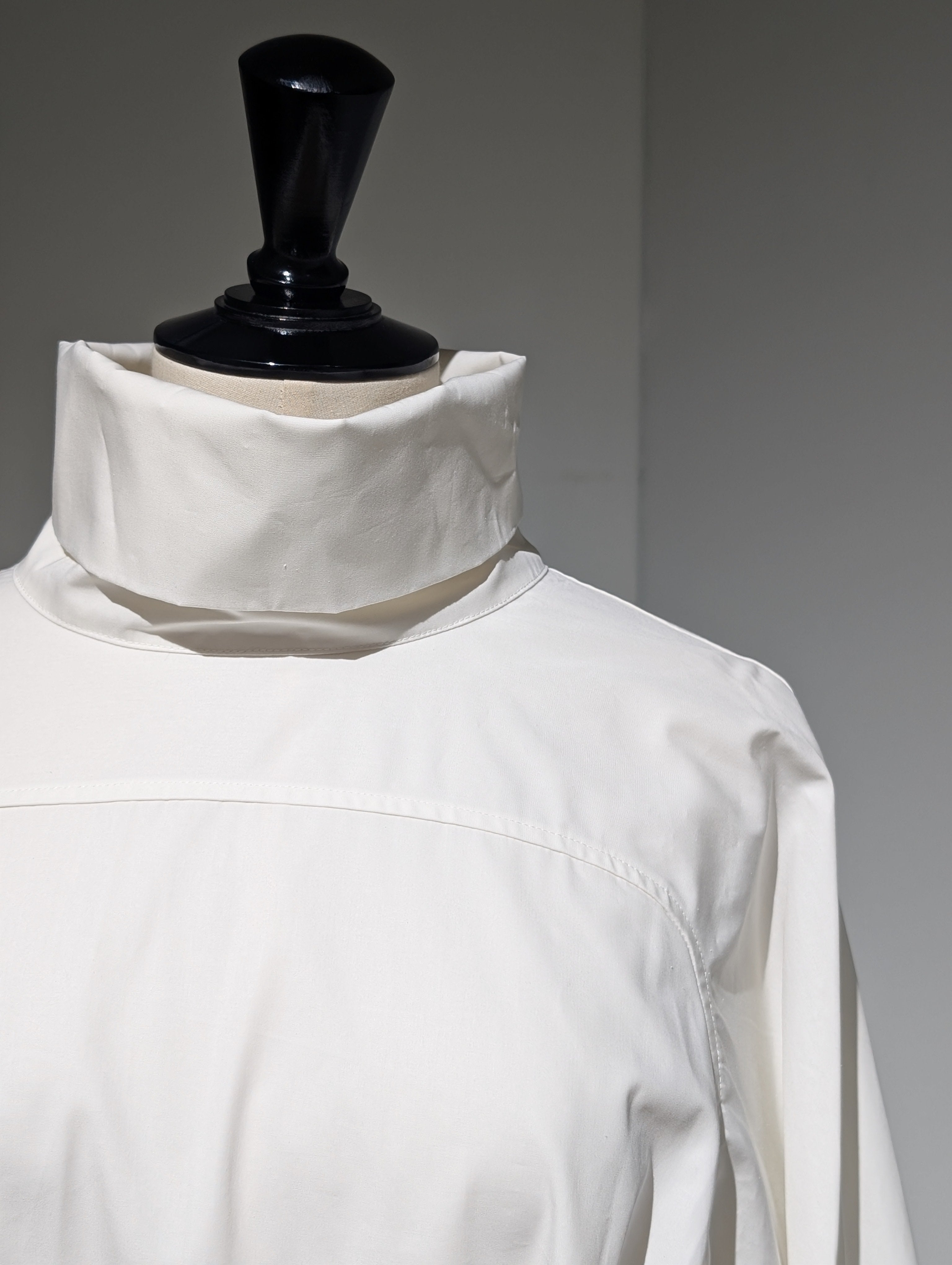 AEHRR 【Draping Yoke Raglan Sleeve Pullover Turtle Shirt】
