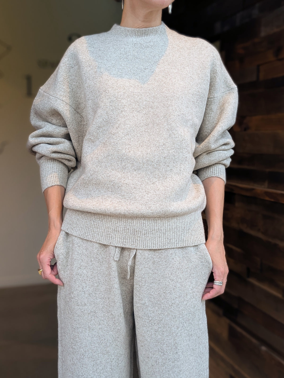 AEHRR 【Draping C/N PullOver】