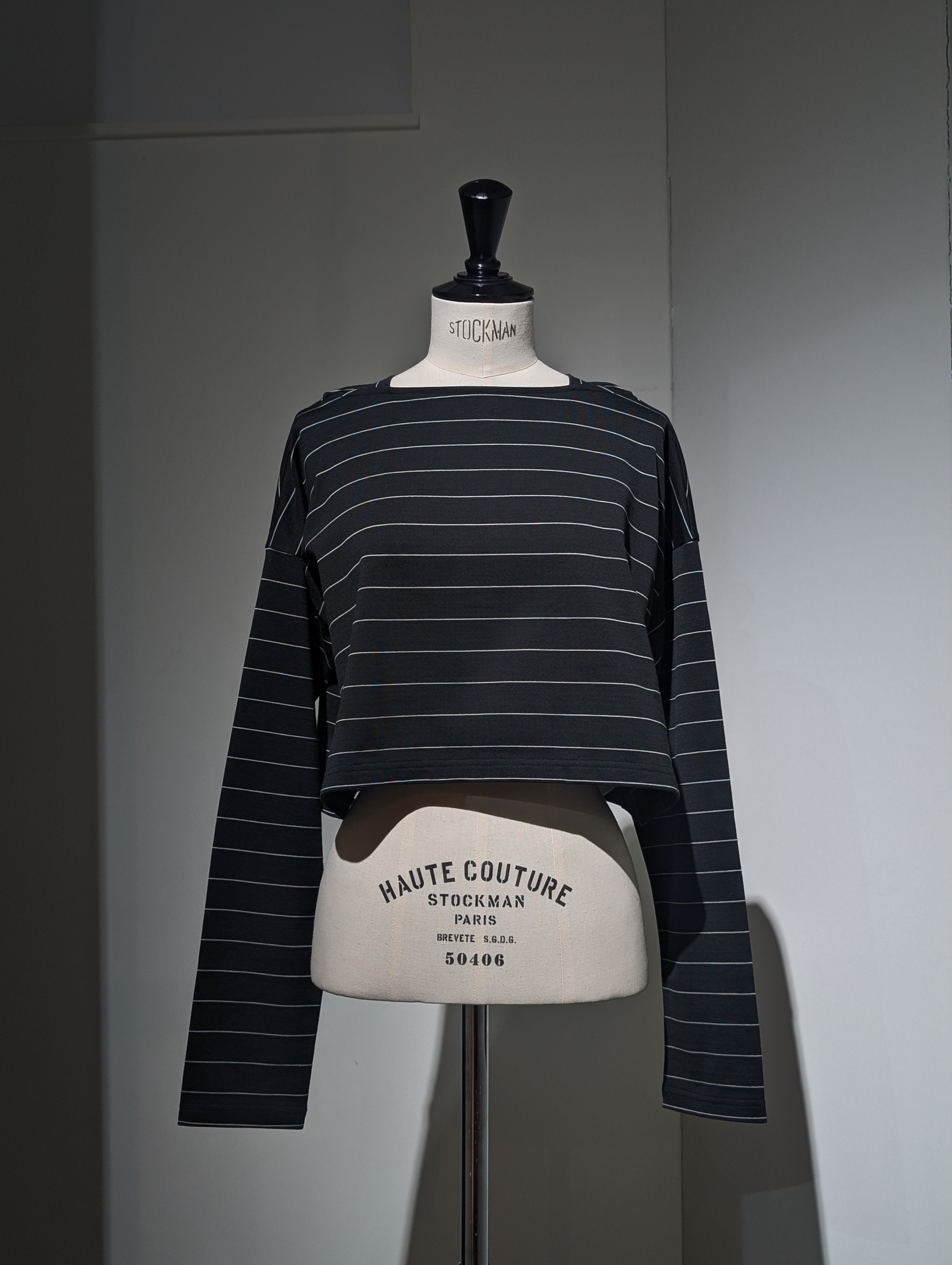 SEEALL SAW63 TS906（MM-003) CROPPED LS T-SHIRTS