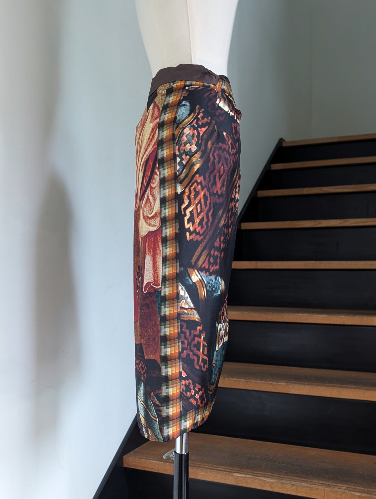 DRIES VAN NOTEN【262-010803】SCARFY 4057 W.W.SKIRT