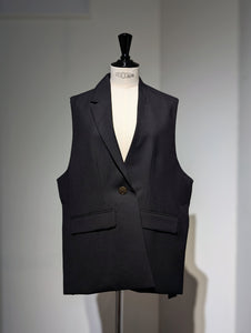 ENFOLD  WIDE TAILORED VEST