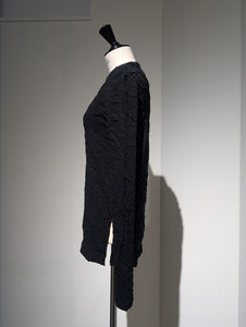 SEEALL  SAW51 TS906 (MM-005) JACQUARD U-NECK TEEレディ