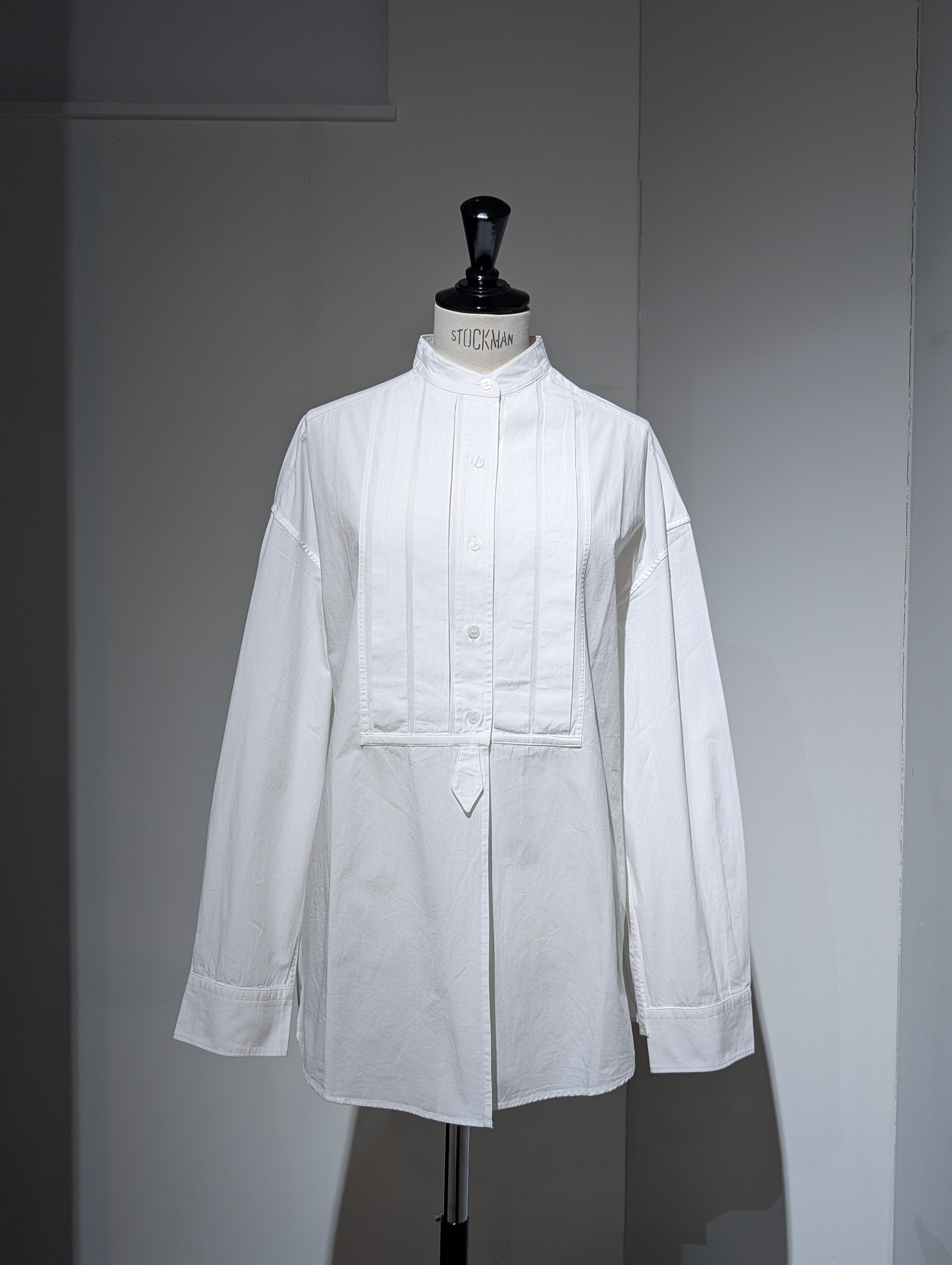 SEEALL SAW63 SH301 (l-001) OVERSIZE TAXIDO SHIRT