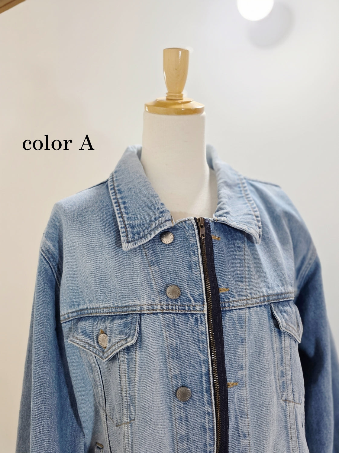 QUIITO ZIP DENIM JK