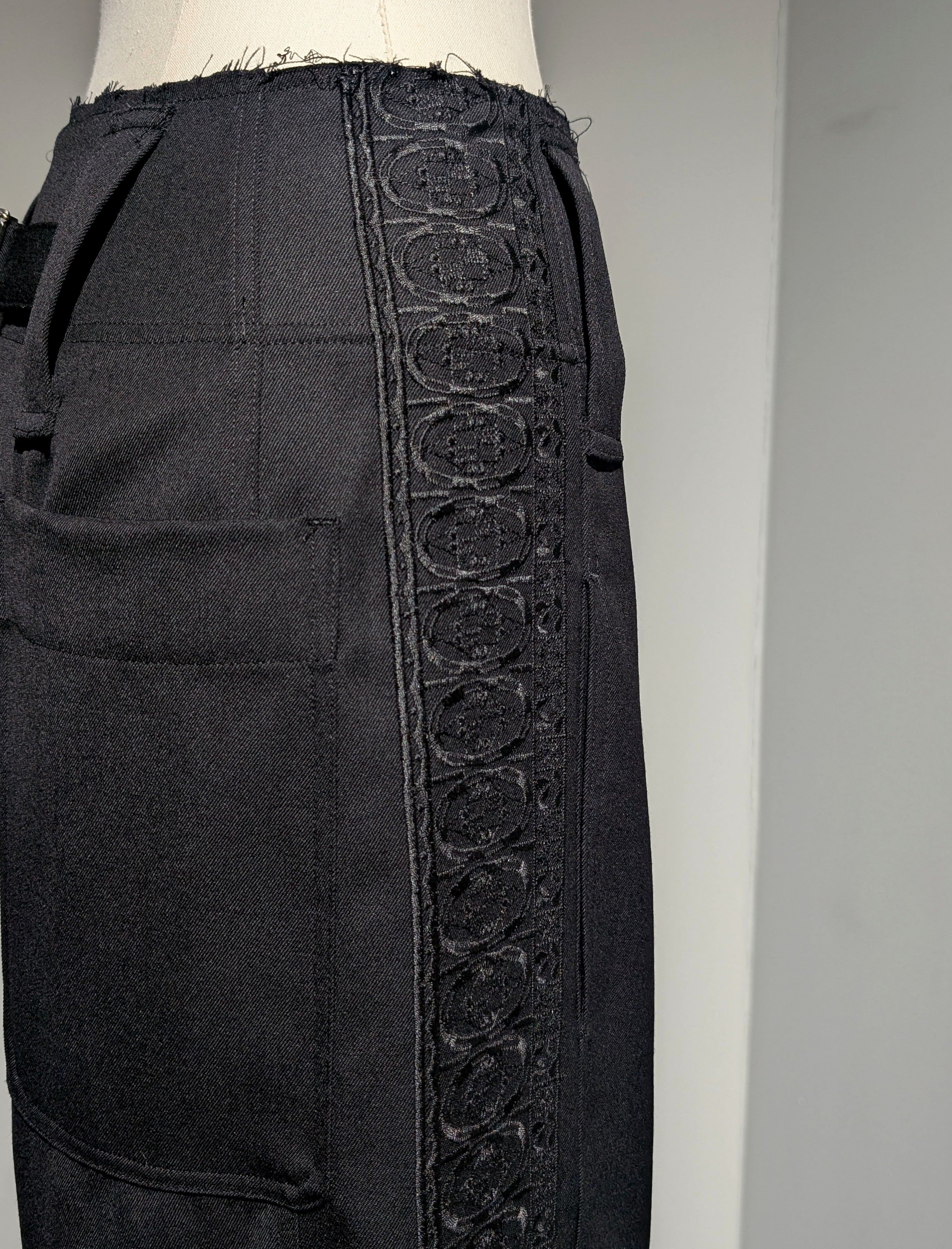 SEEALL  SAW51 PT101E (YK-001) BACK SINCH PANTS