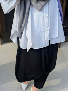 ENFOLD LAYERED HALF‐SLEEVES SHIRT