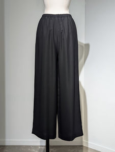 ENFOLD  RELAX ELASTIC WIDE-TROUSER