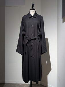AEHRR 【Draping Yoke Raglan Sleeve Over Coat】
