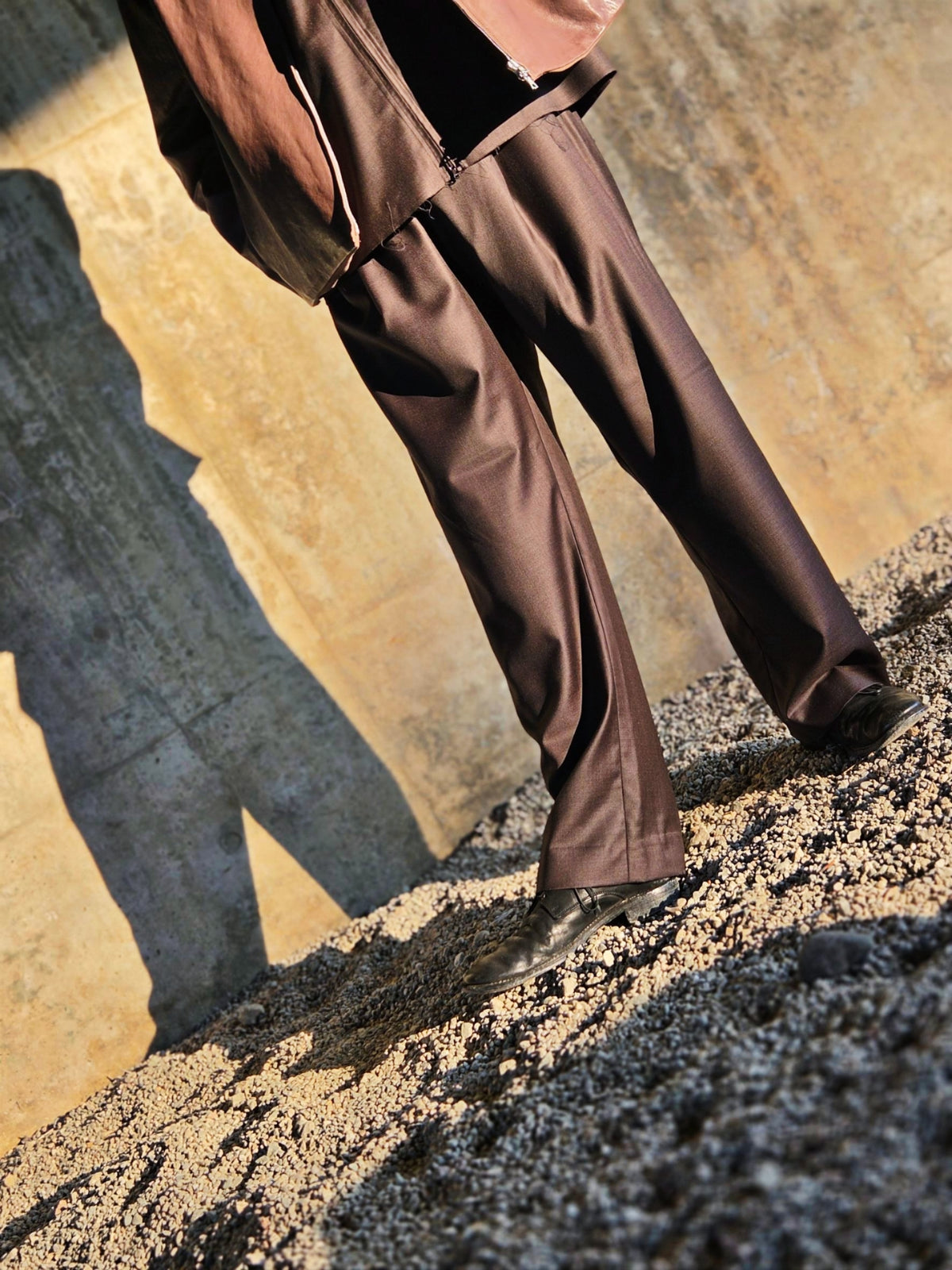 GABRIELA COLL GARMENTS  S19 NO.343 FINE WOOL CROSSED TROUSERS