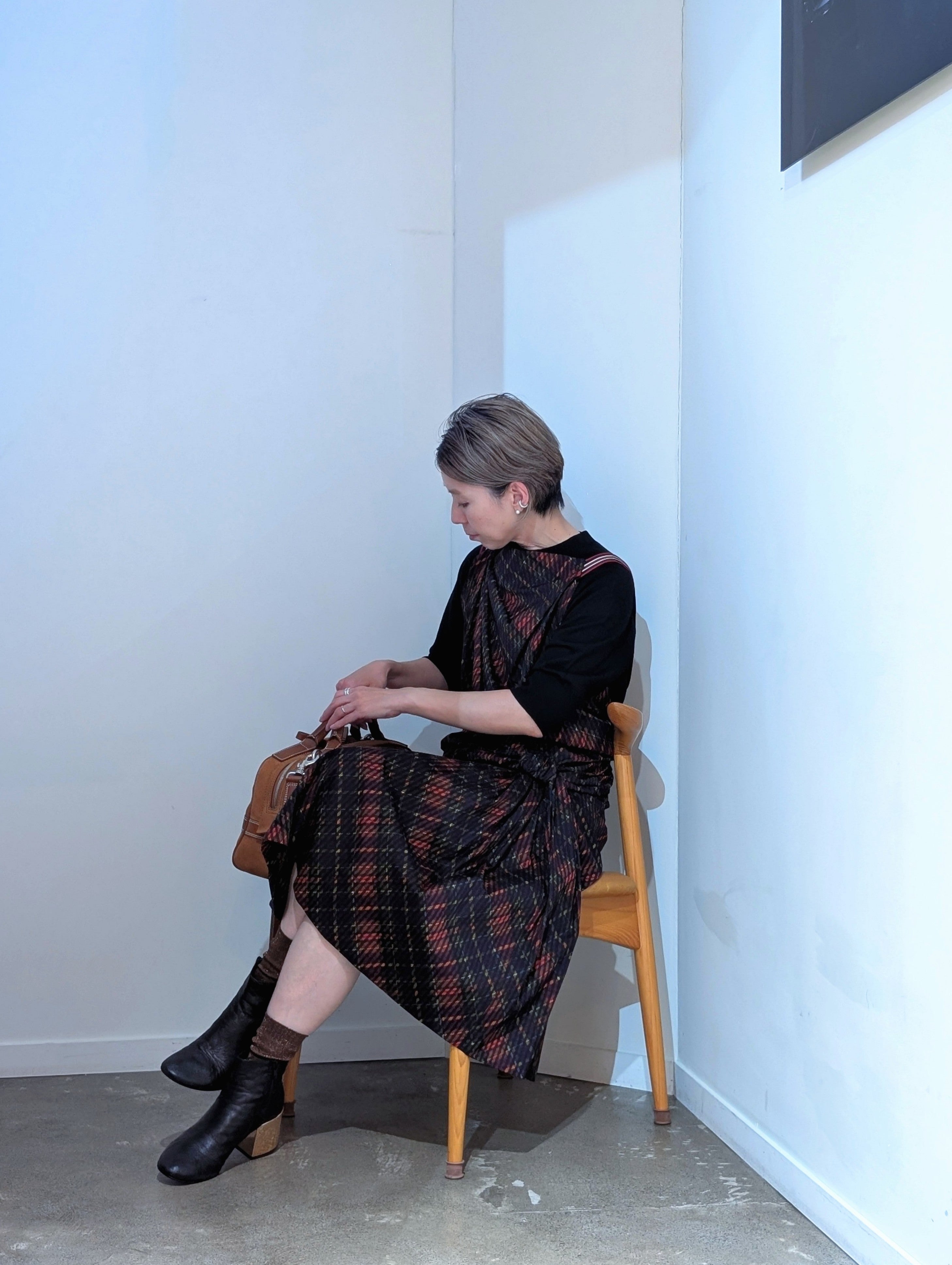 DRIES VAN NOTEN②【262-011008】DARALYN 4039 W.W.DRESS