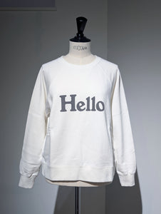 MADISONBLUE  HELLO SWEAT L/S URAKE DYED